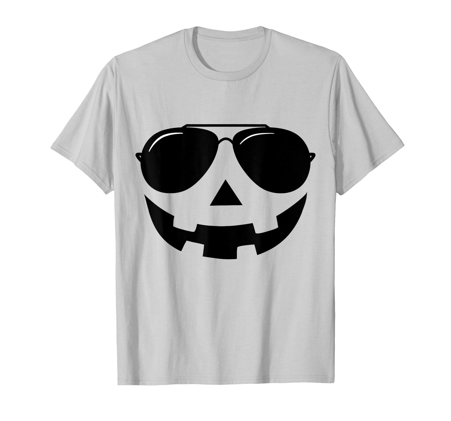 Jack O Lantern pumpkin face sunglasses halloween costume T-Shirt