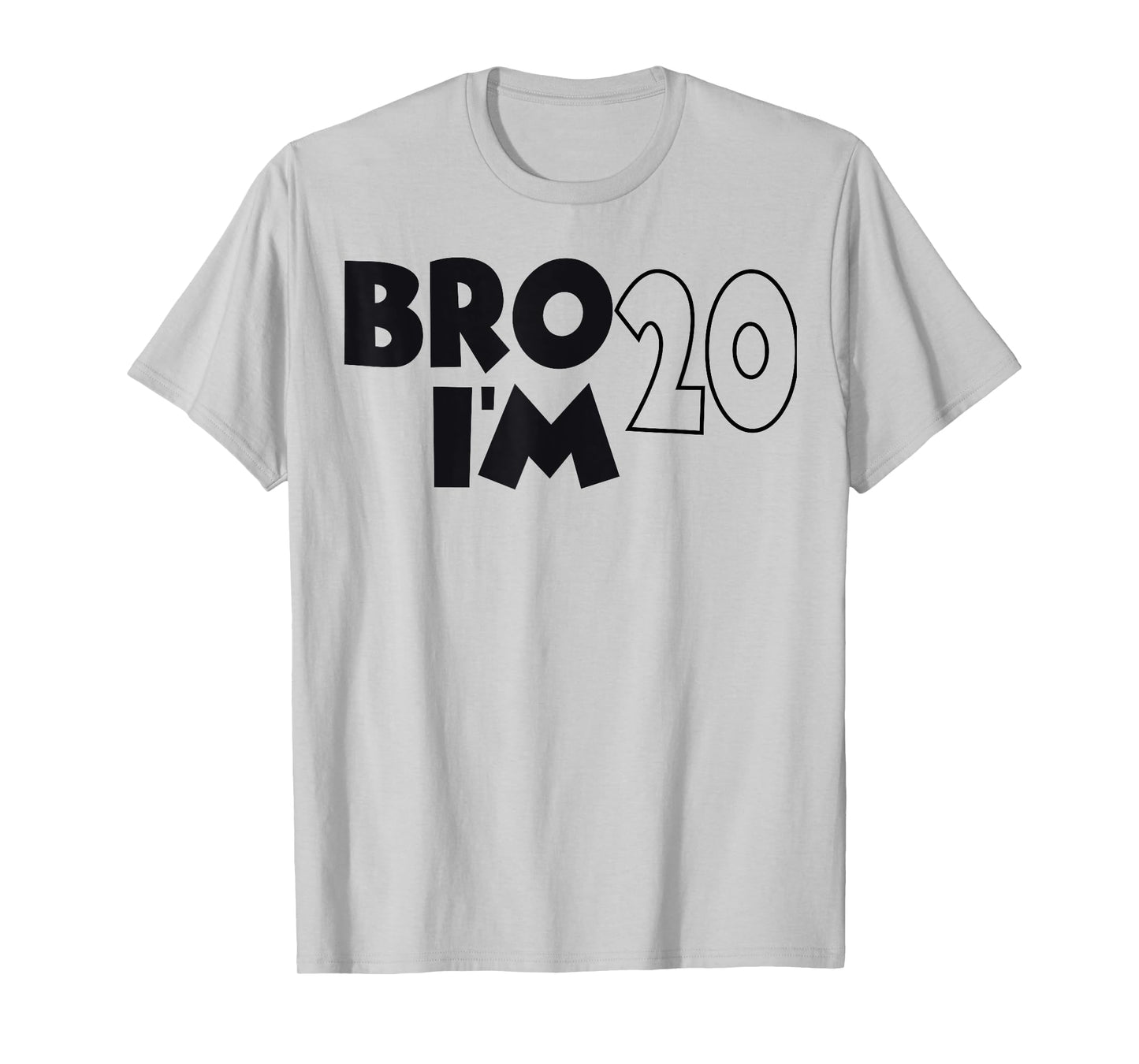 20th Birthday Boy Bro I’m 20 Year Old 20th Birthday Party T-Shirt
