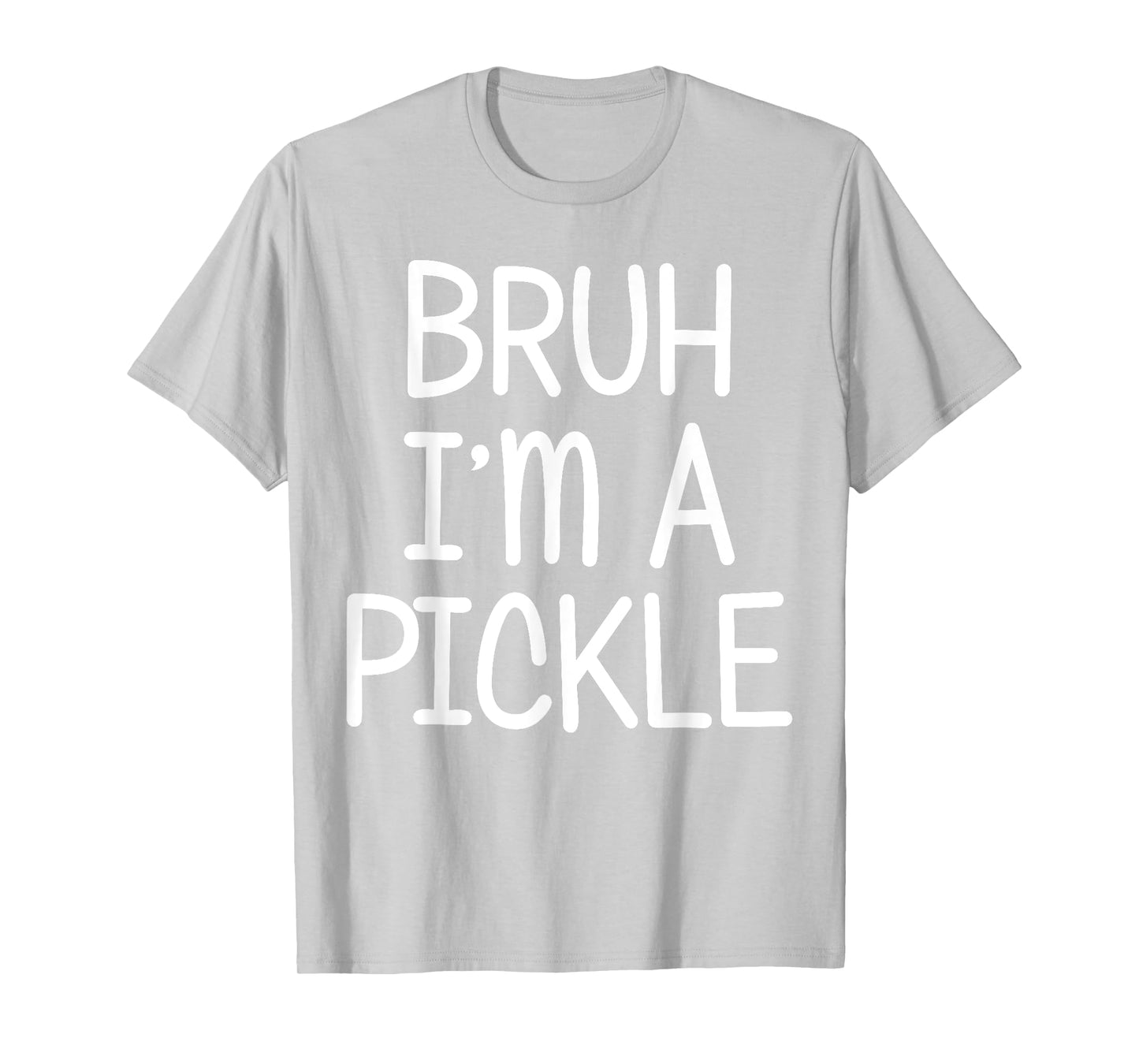 Pretend I'm A Pickle Funny Lazy Halloween Costume Party T-Shirt