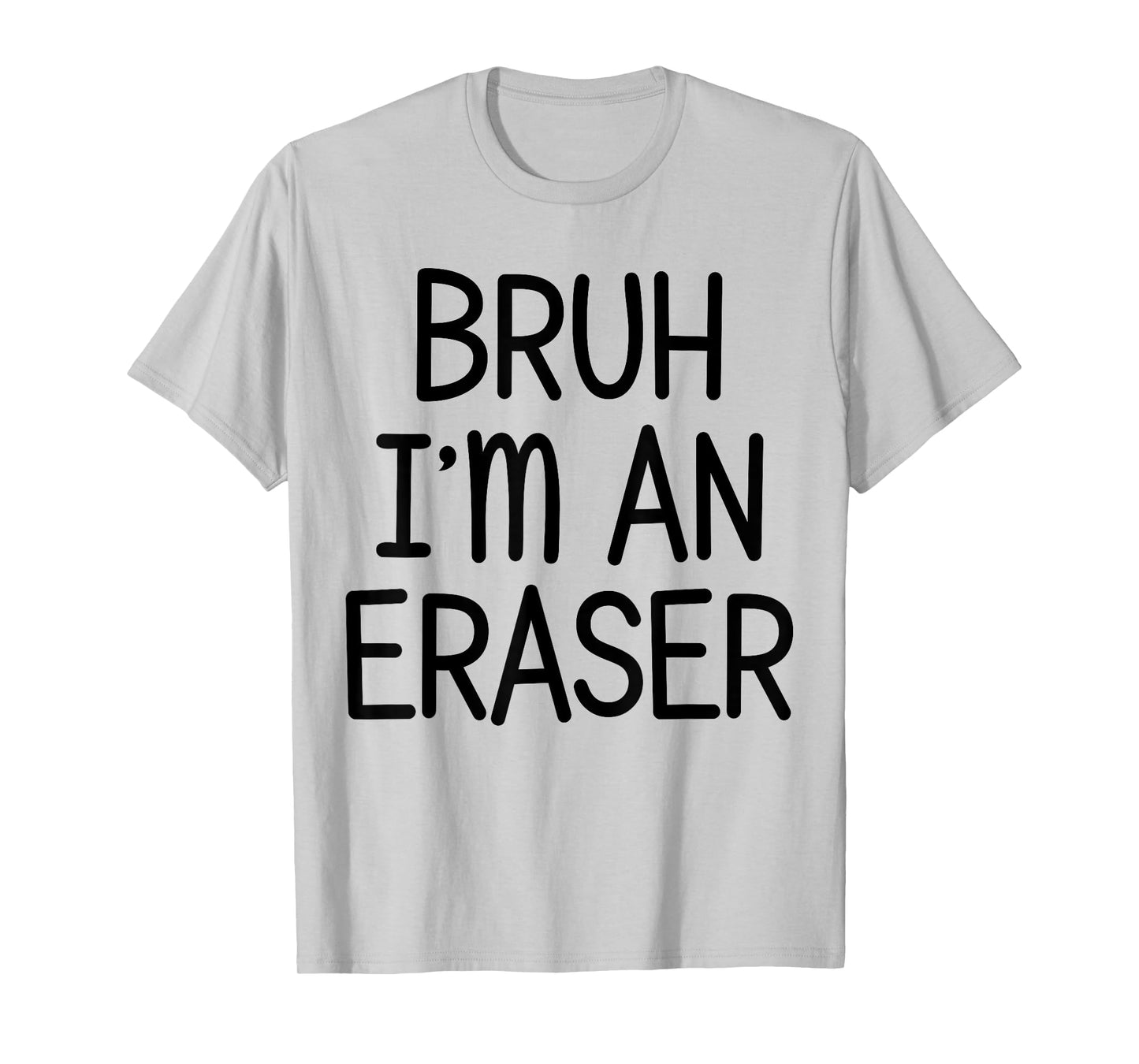 Pretend I'm An Eraser Funny Lazy Halloween Costume Party T-Shirt