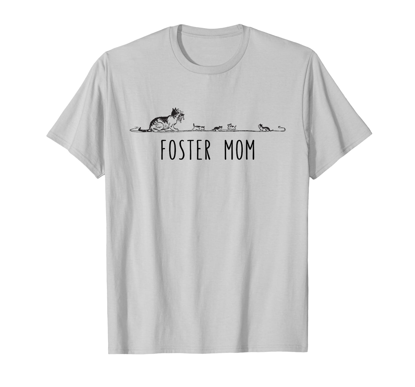 Foster Mom, Foster Cat Kitten Lover, Cool Animal Rescue T-Shirt