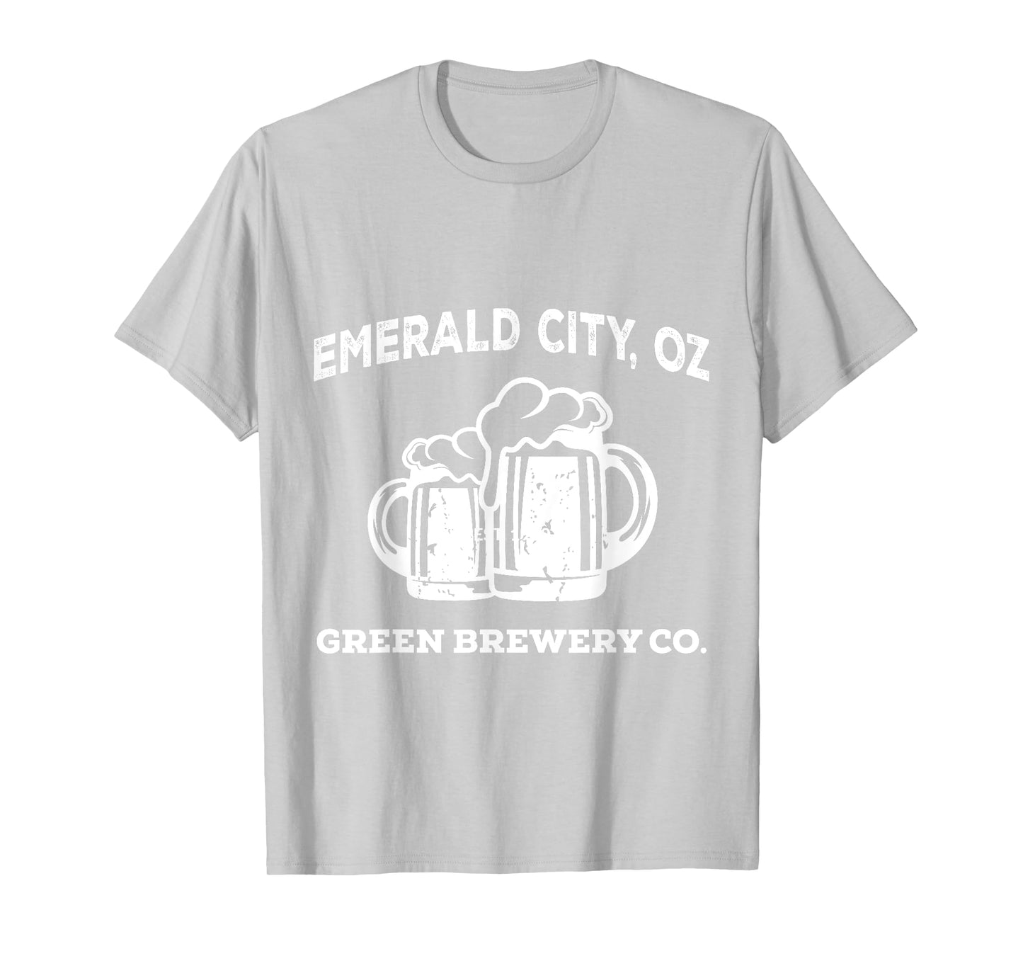 Wizard of Oz Emerald City Brewery Costume Halloween Adult T-Shirt
