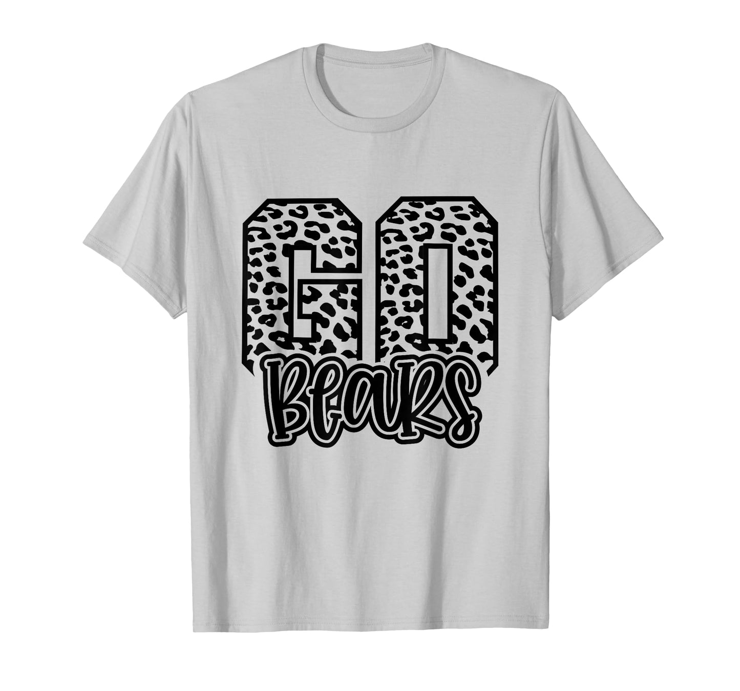 Bears Mascot GO Team Spirit Game Day School Cute Trendy T-Shirt