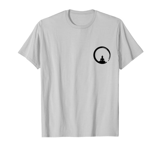 Enso, Zen, Circle, Buddha Meditation Japan Calligraphy Yoga T-Shirt
