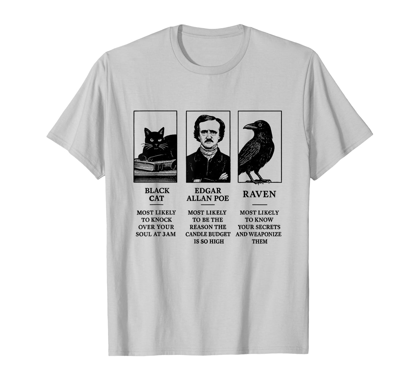 Edgar Allan Poe Most Likely To T-Shirt