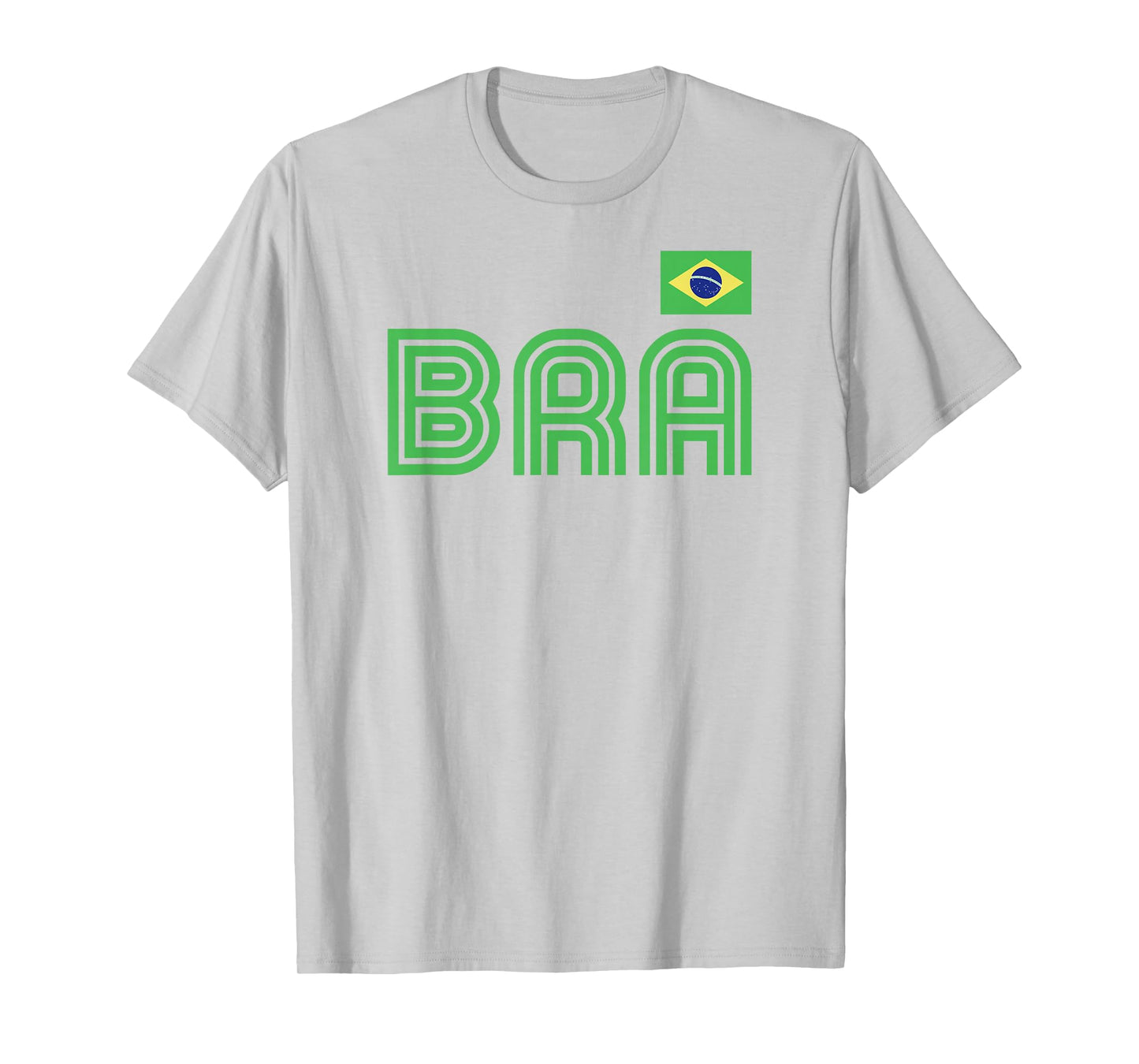 Brazil Flag Retro International Country Brasil Pride T-Shirt