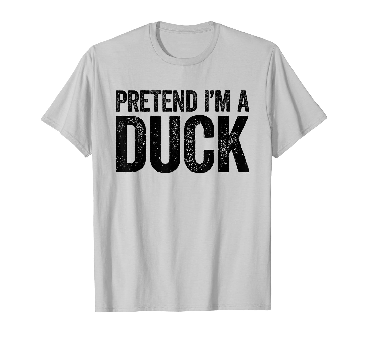 Pretend I'm A Duck Shirt Matching Kids Adult Duck Costume T-Shirt