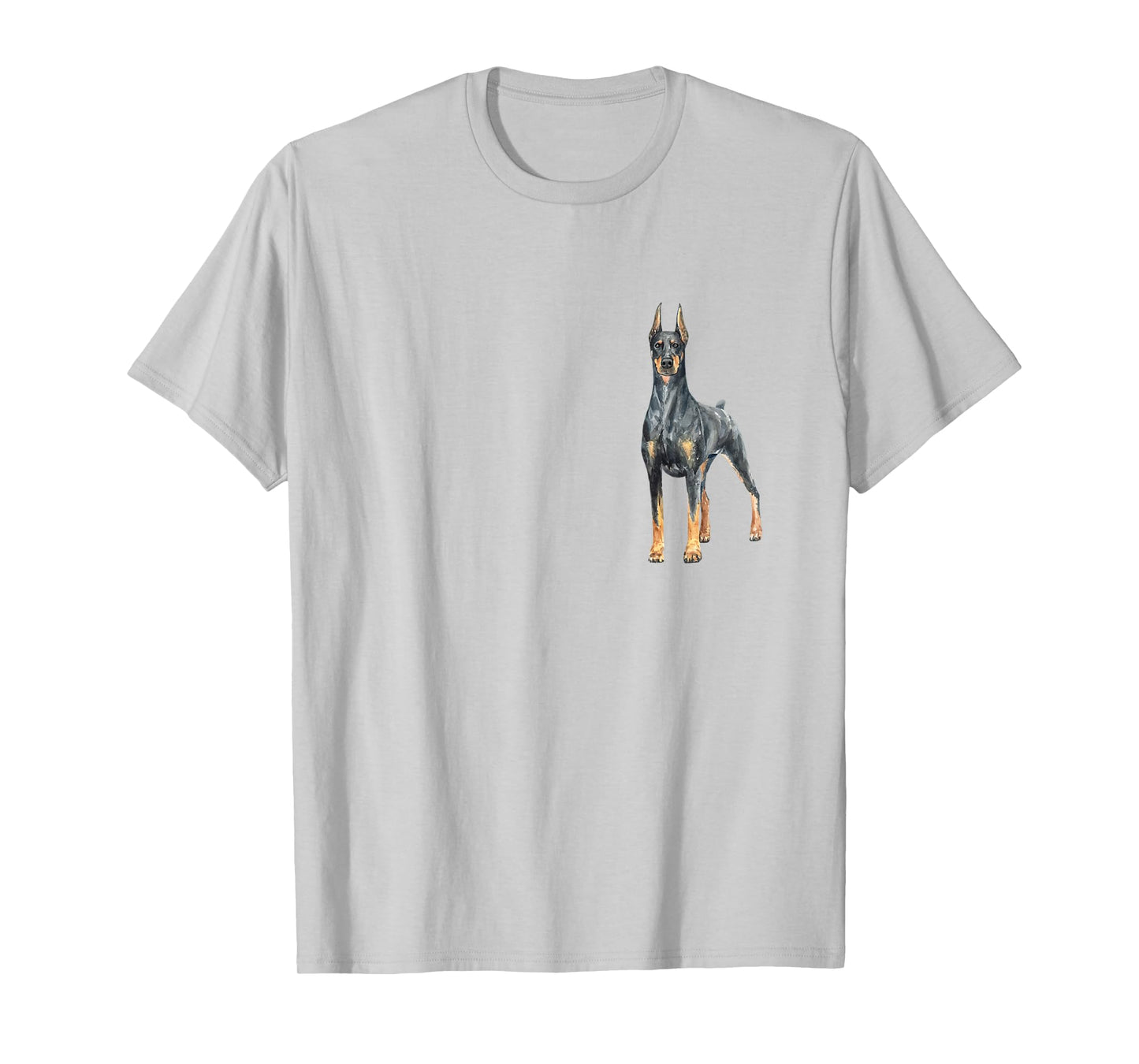 #snirt Doberman T-Shirt with Breed Dog Motif Hoodie Print T-Shirt