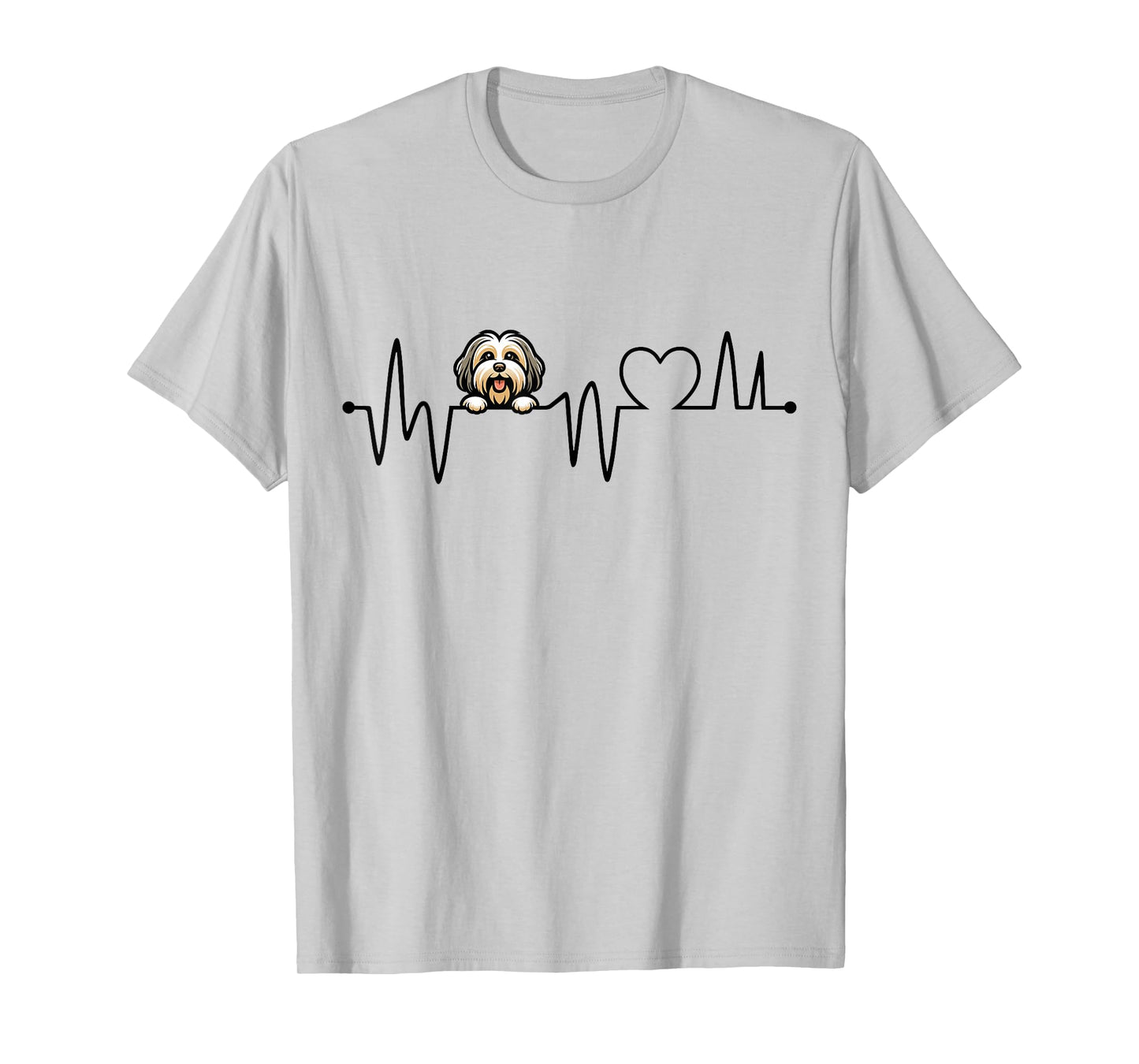 Havanese Heartbeat - Men Women Kids Havanese Lover T-Shirt