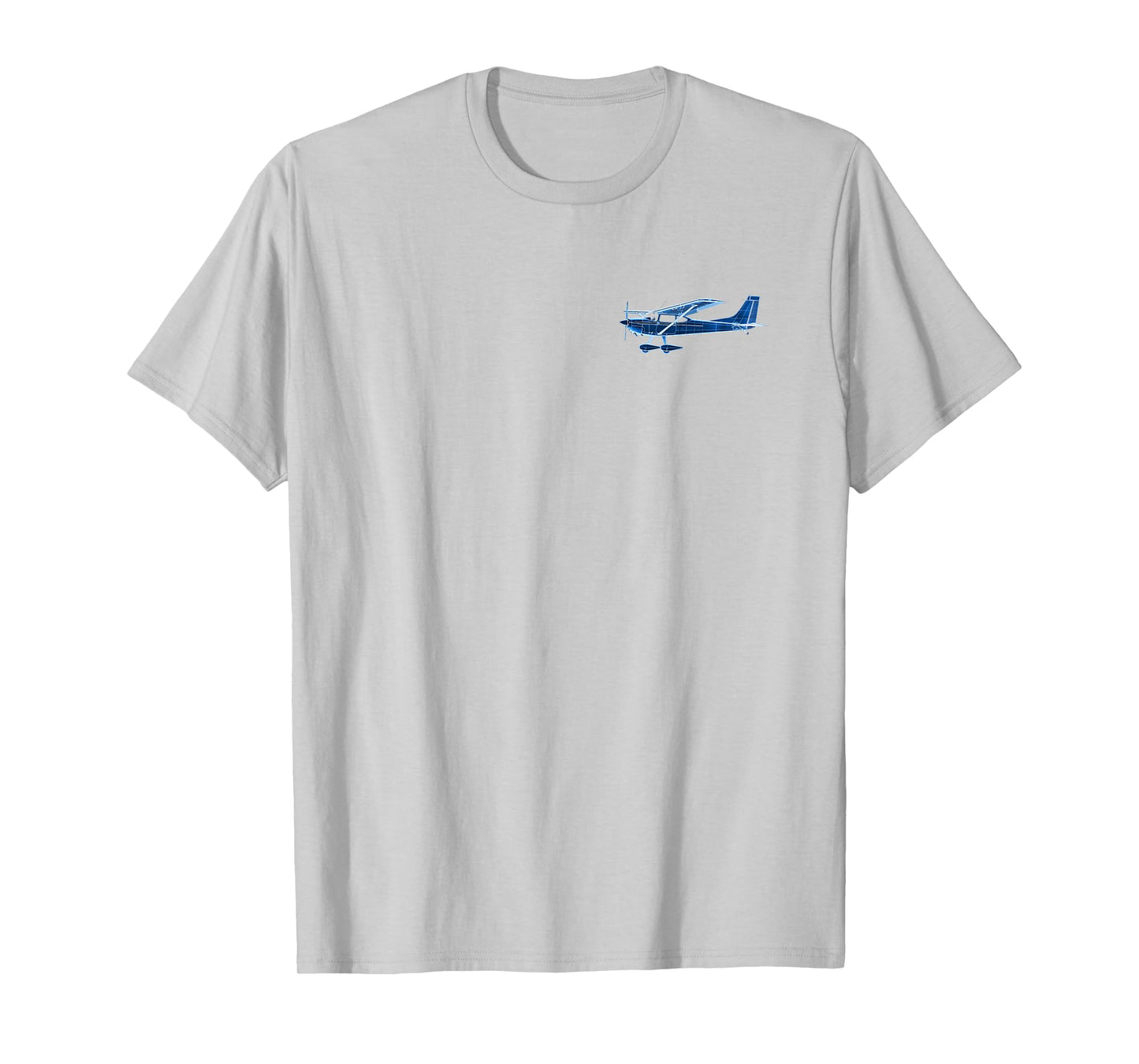 Pilot C172 Flying Airplane Mode On (2-Sided) T-Shirt