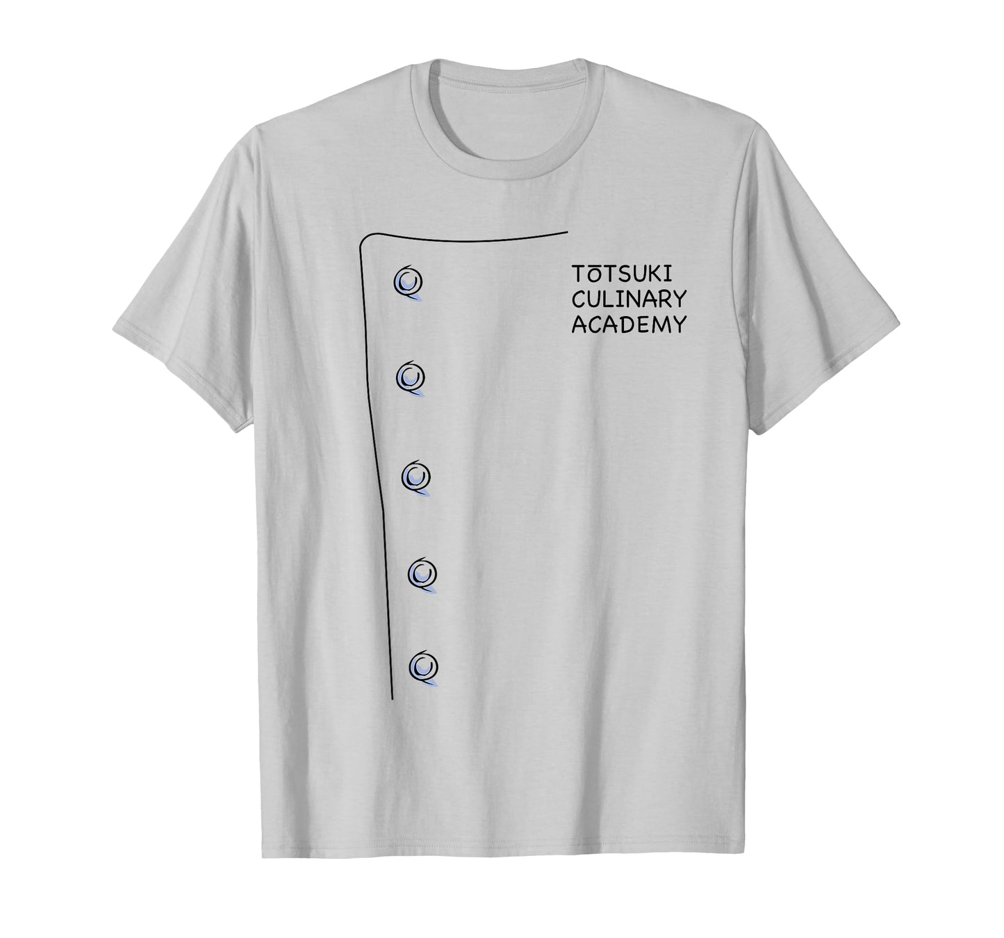 Totsuki Culinary Academy Anime Manga Cosplay Shokugeki T-Shirt