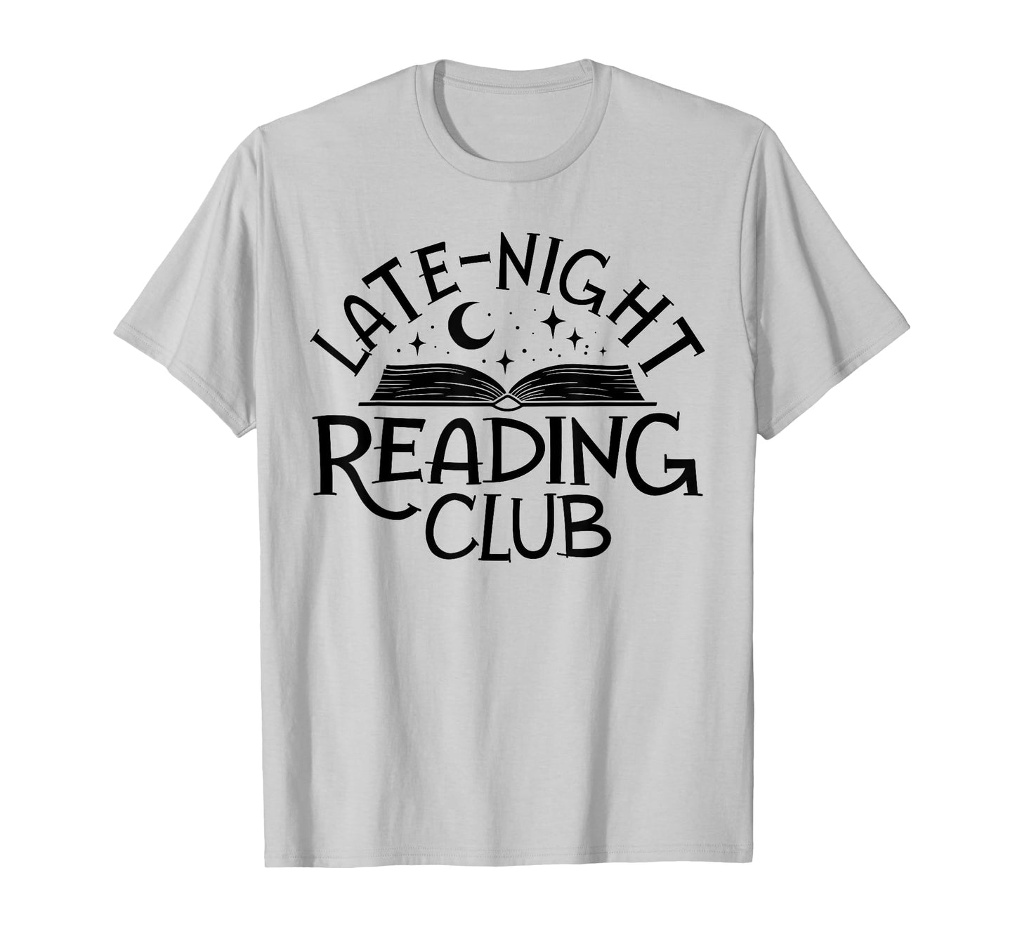 Late-Night Reading Club Book Lovers Funny T-Shirt
