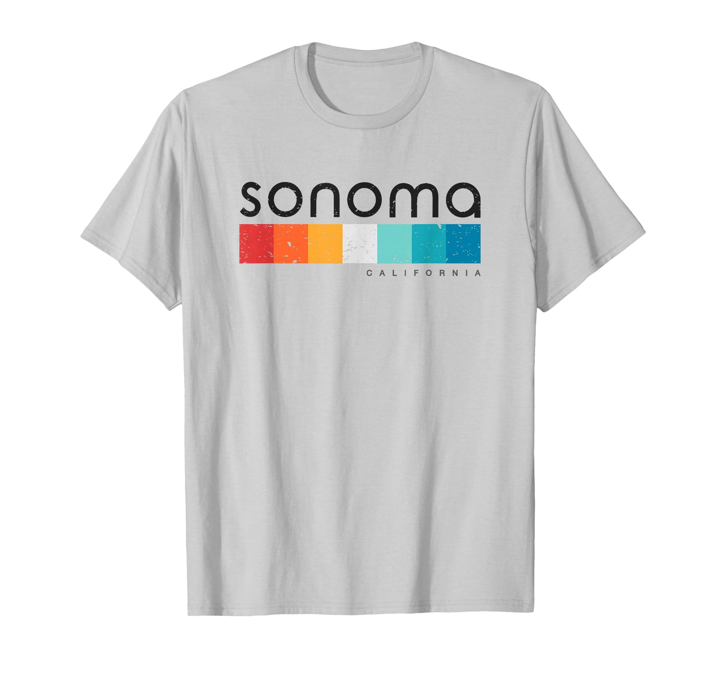 Sonoma California CA USA Retro Design T-Shirt
