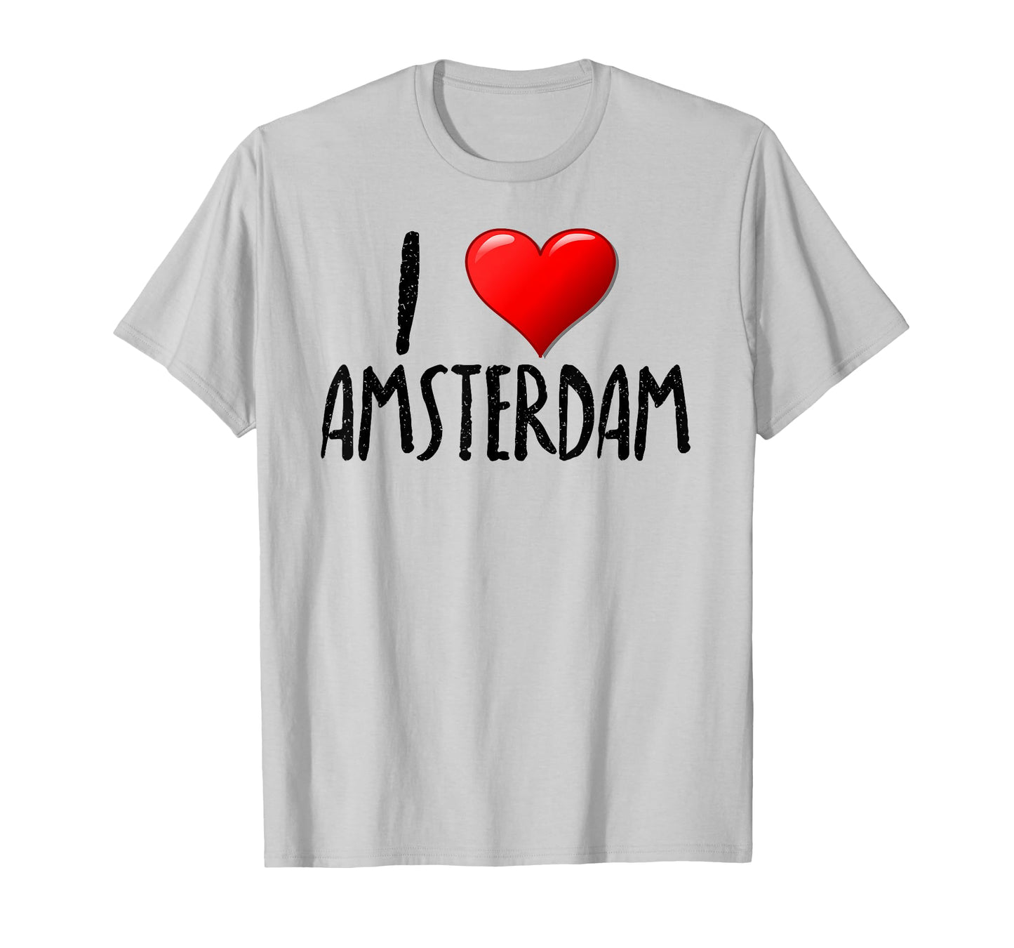 I Love Amsterdam - T-Shirt - Traveler - Souvenir T-Shirt