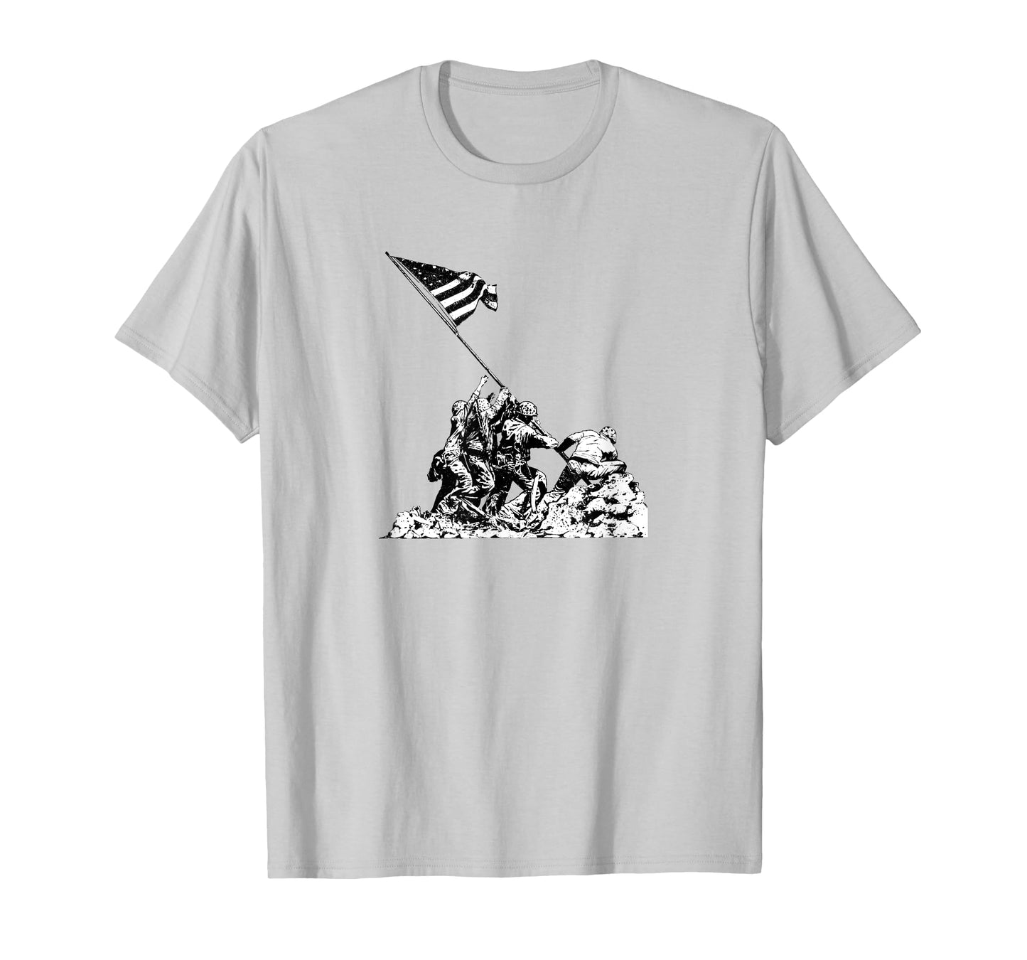 Raising Flag on Iwo Jima T Shirt