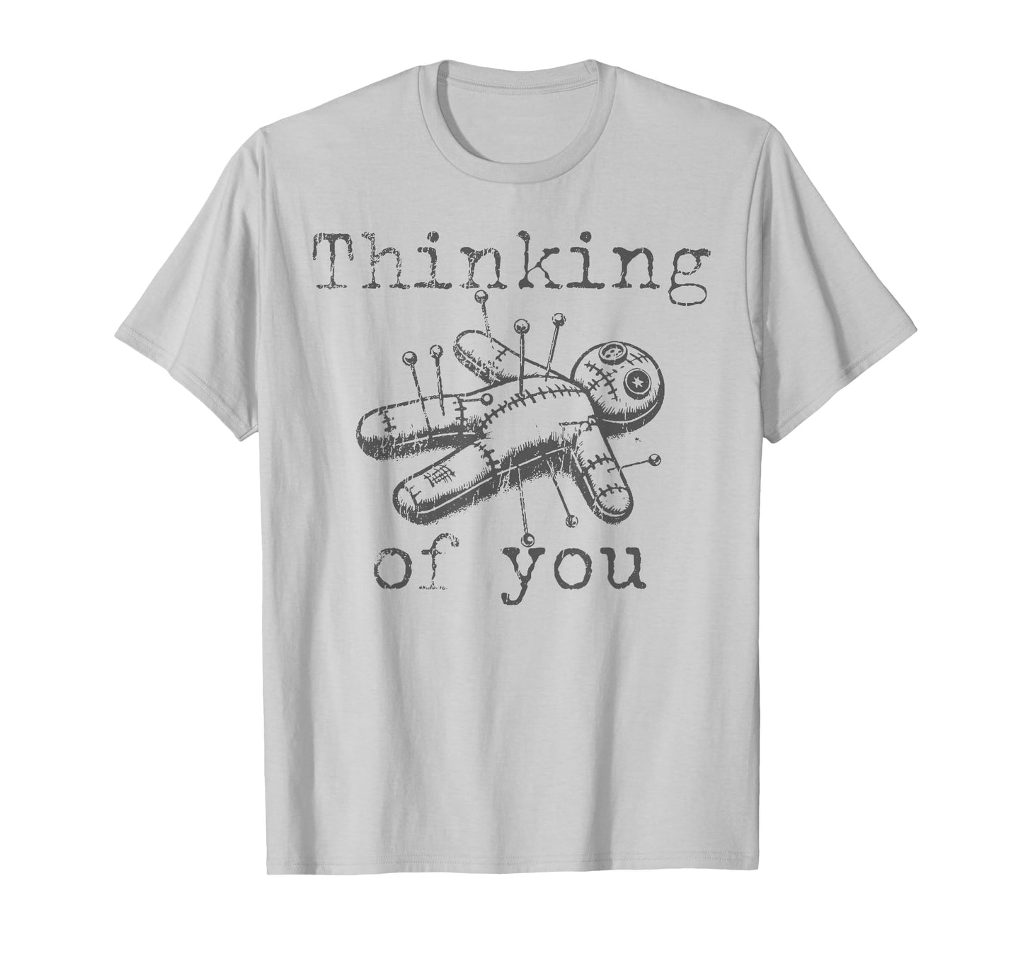 Thinking of You Voodoo Doll Funny Halloween 2024 T-Shirt