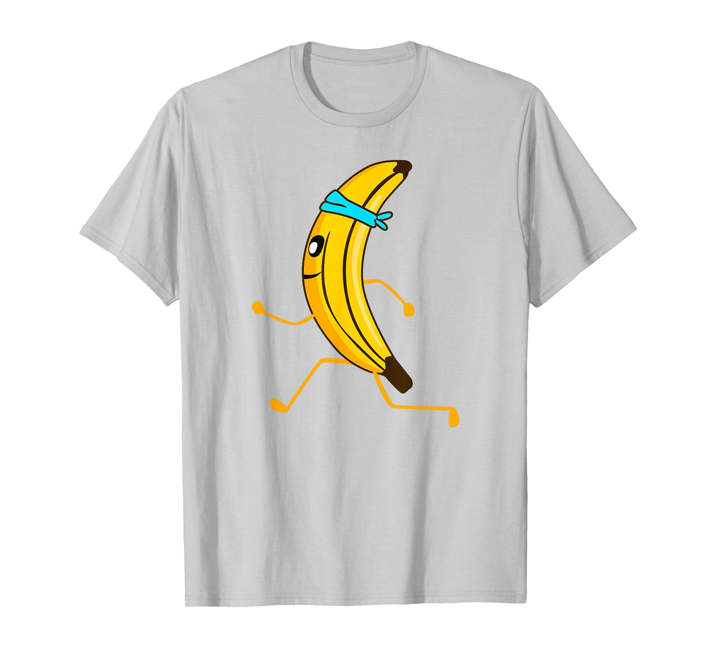 Running Banana Funny Run jooging athletes T-Shirt