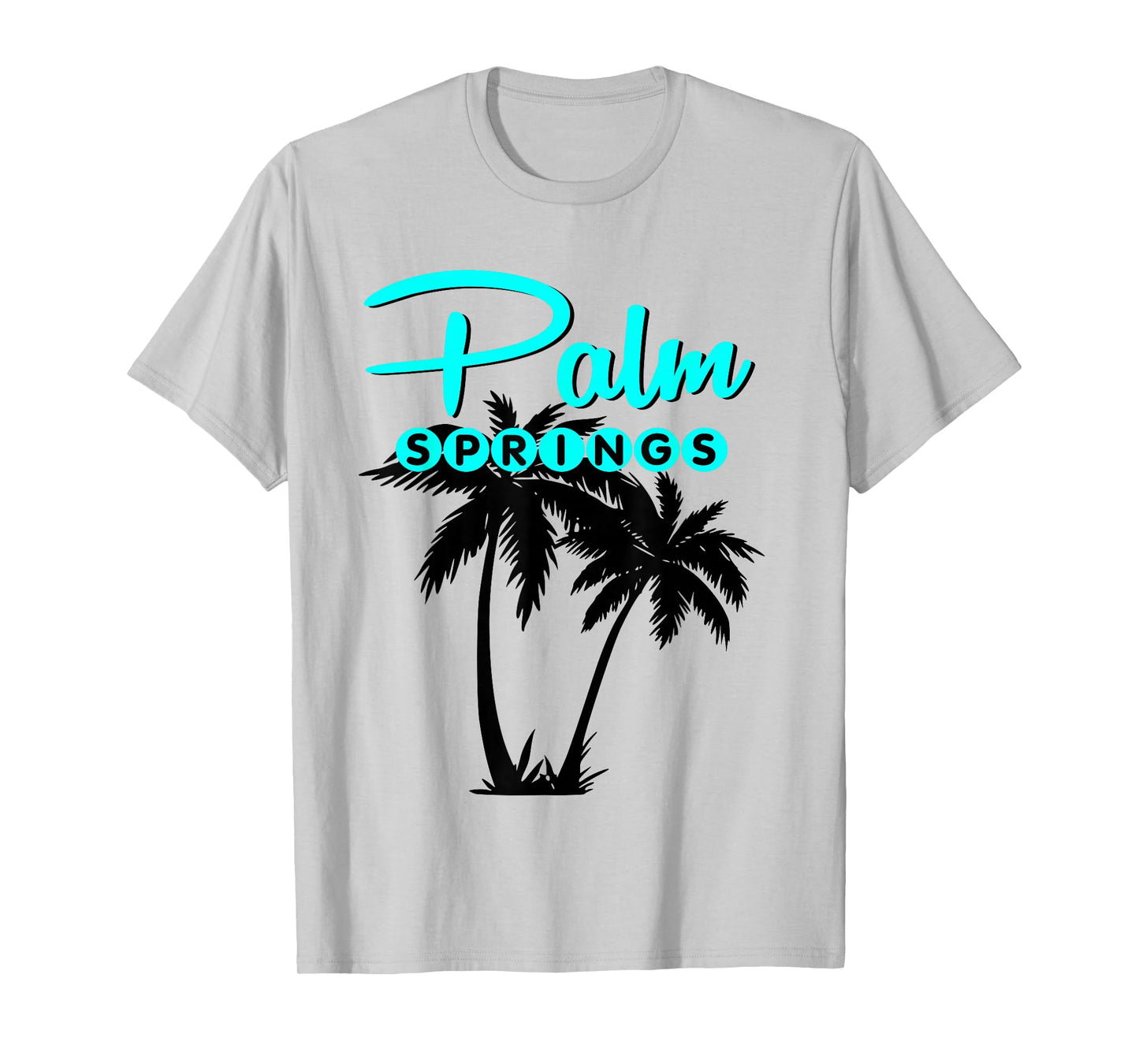 PALM SPRINGS RETRO VINTAGE CALIFORNIA Palm Tree T-Shirt