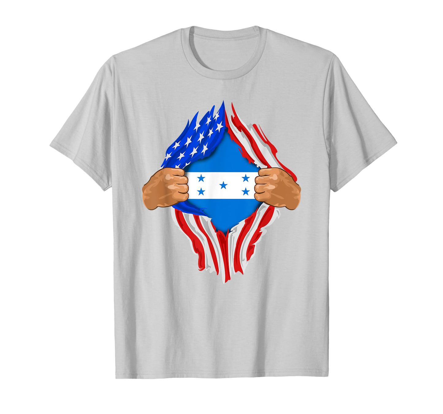 Honduran Blood Inside Me T-Shirt | Honduras Flag Gift T-Shirt