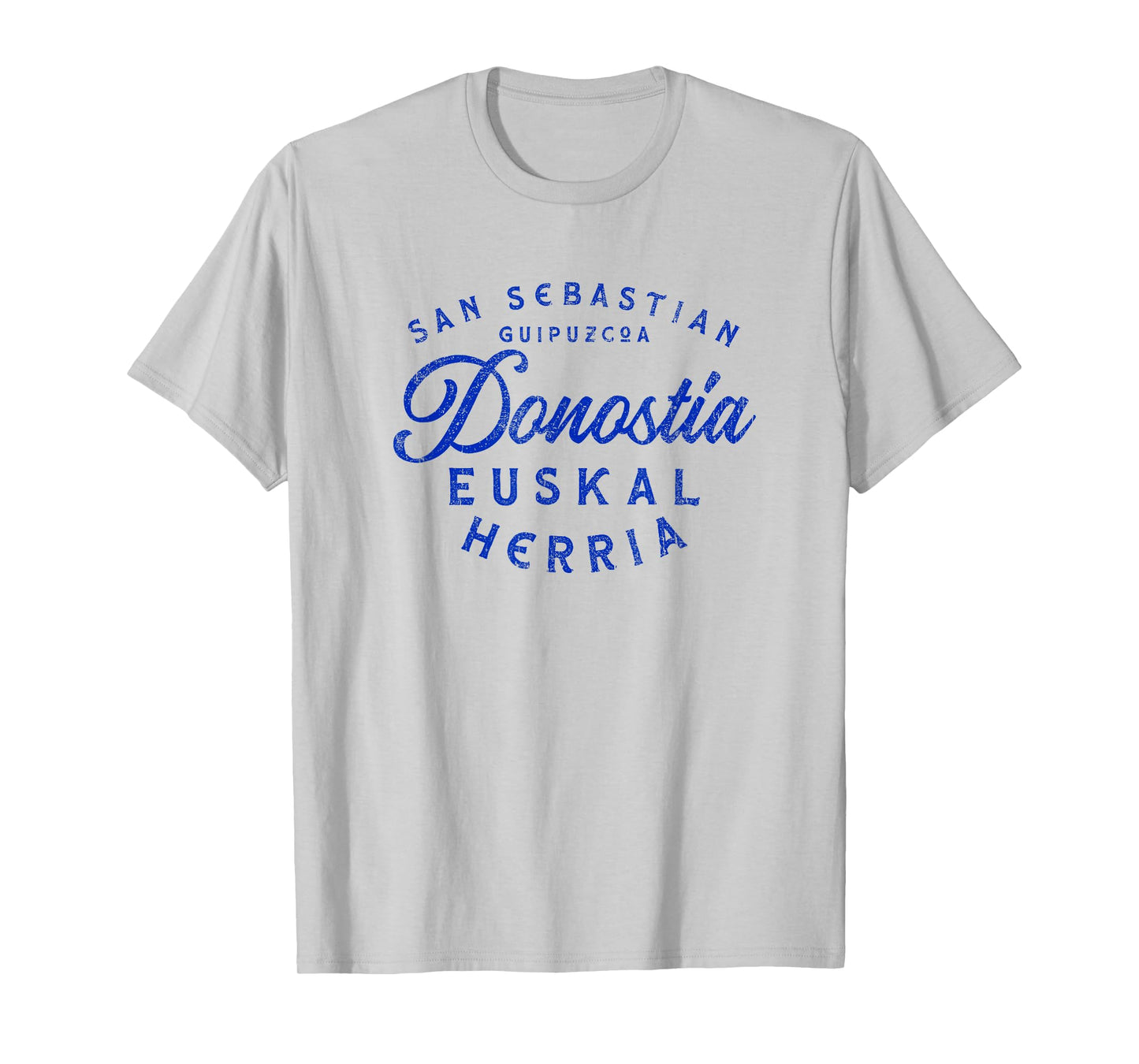 San Sebastian Guipuzcoa - Donostia Euskal Herria Basque T-Shirt