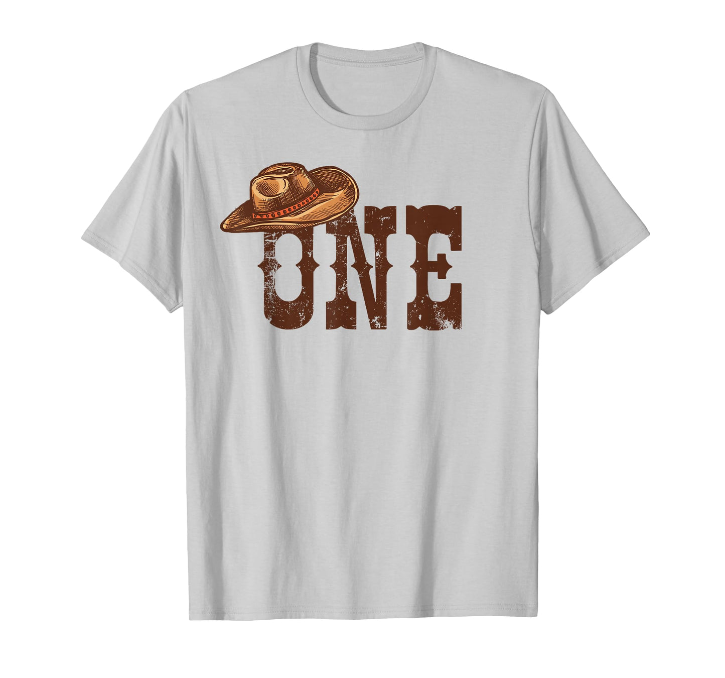 Western Country Family 1st Birthday Cowboy Cowgirl Matching T-Shirt