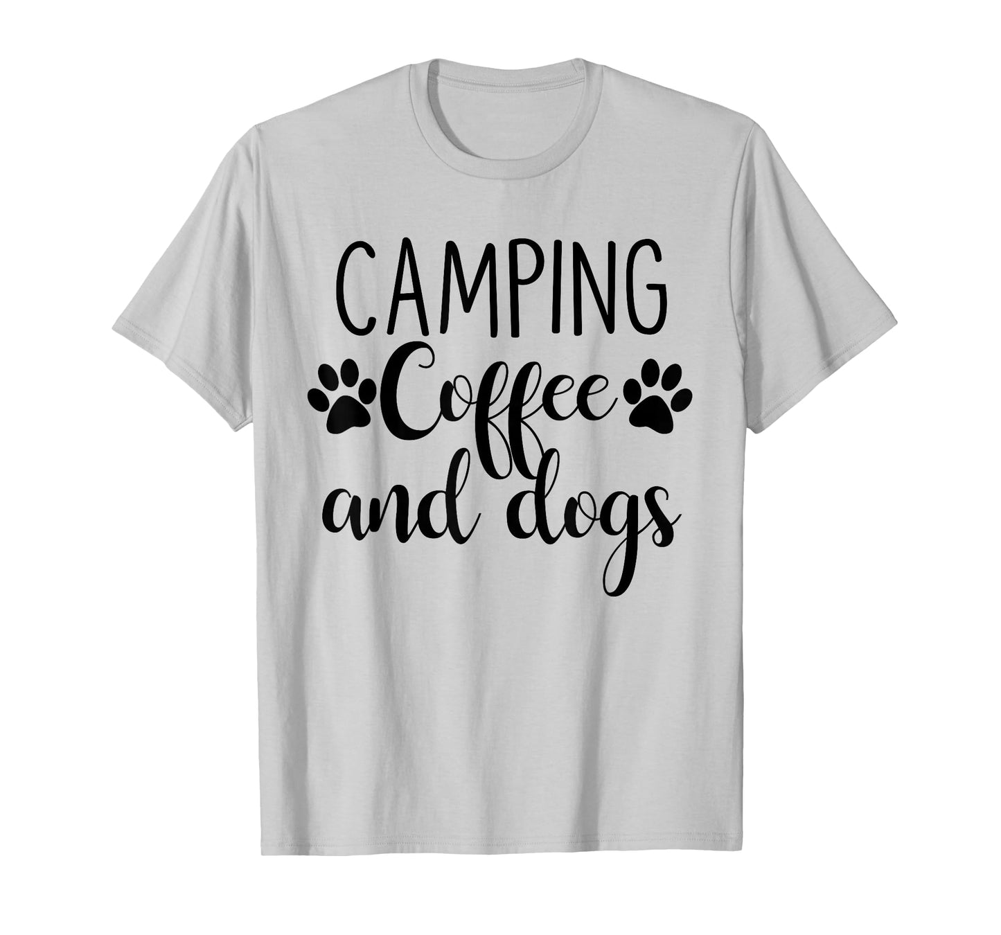 Camping Coffee And Dogs T-Shirt