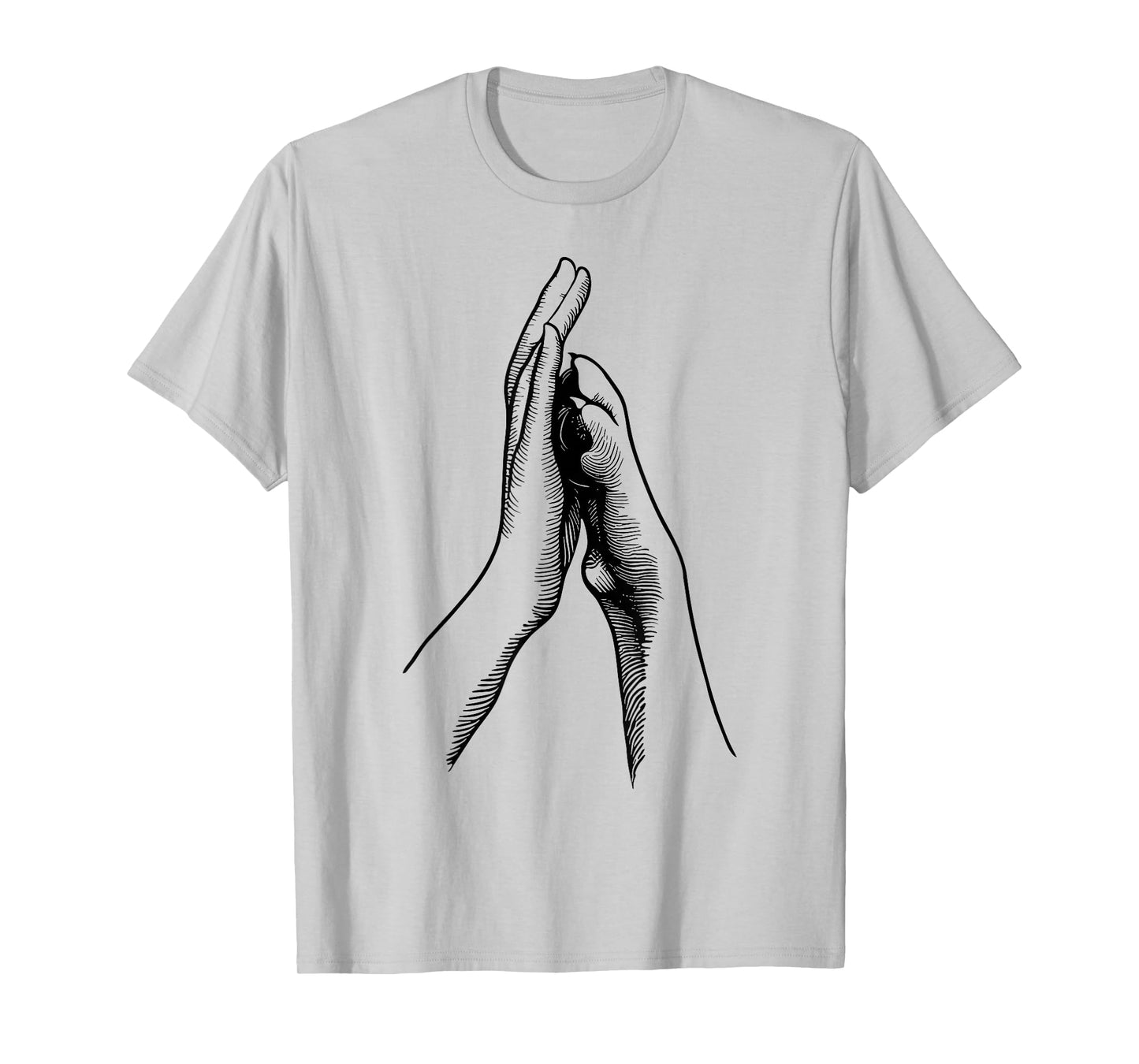 Dog Paw Human Hand High Five T-Shirt