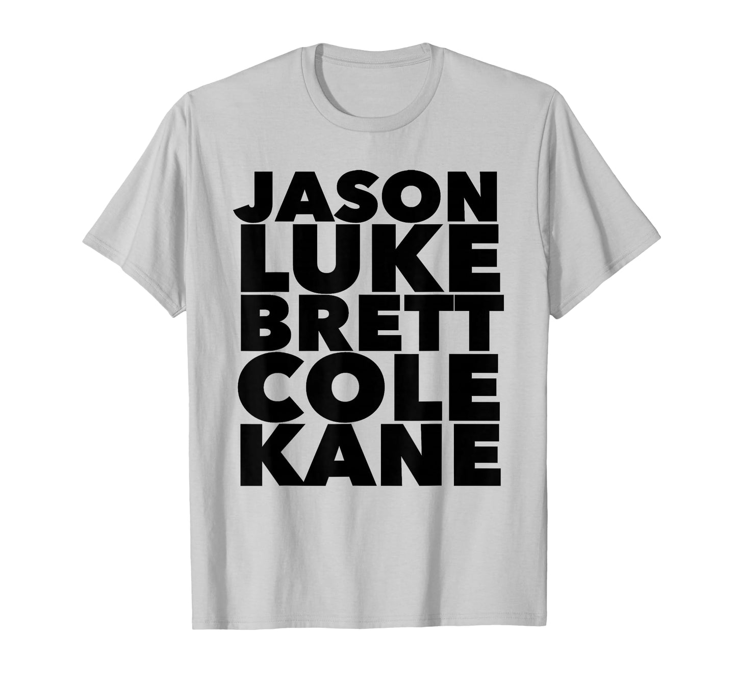 Jason Luke Cole Kane Brett Country Music Tee Shirt T-Shirt