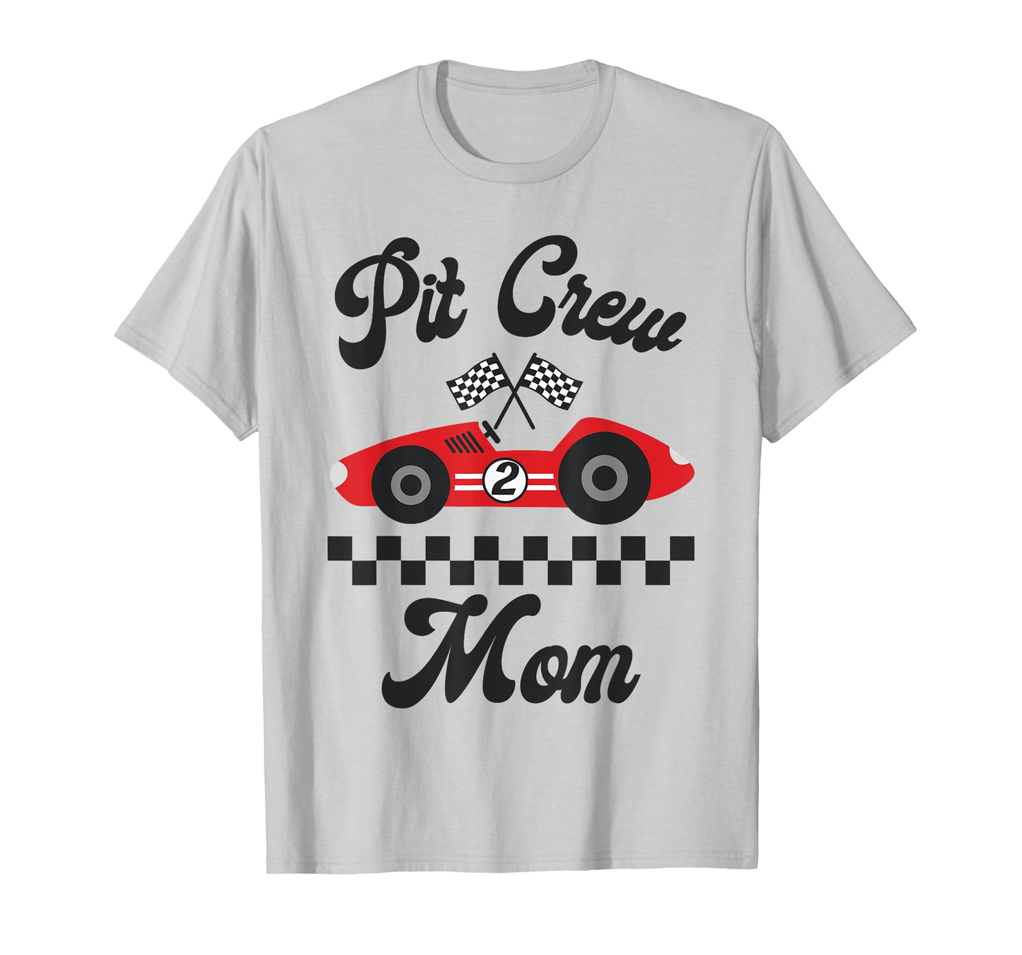 Two Fast Birthday Racing Car Mom Of The Birthday Boy Party T-Shirt