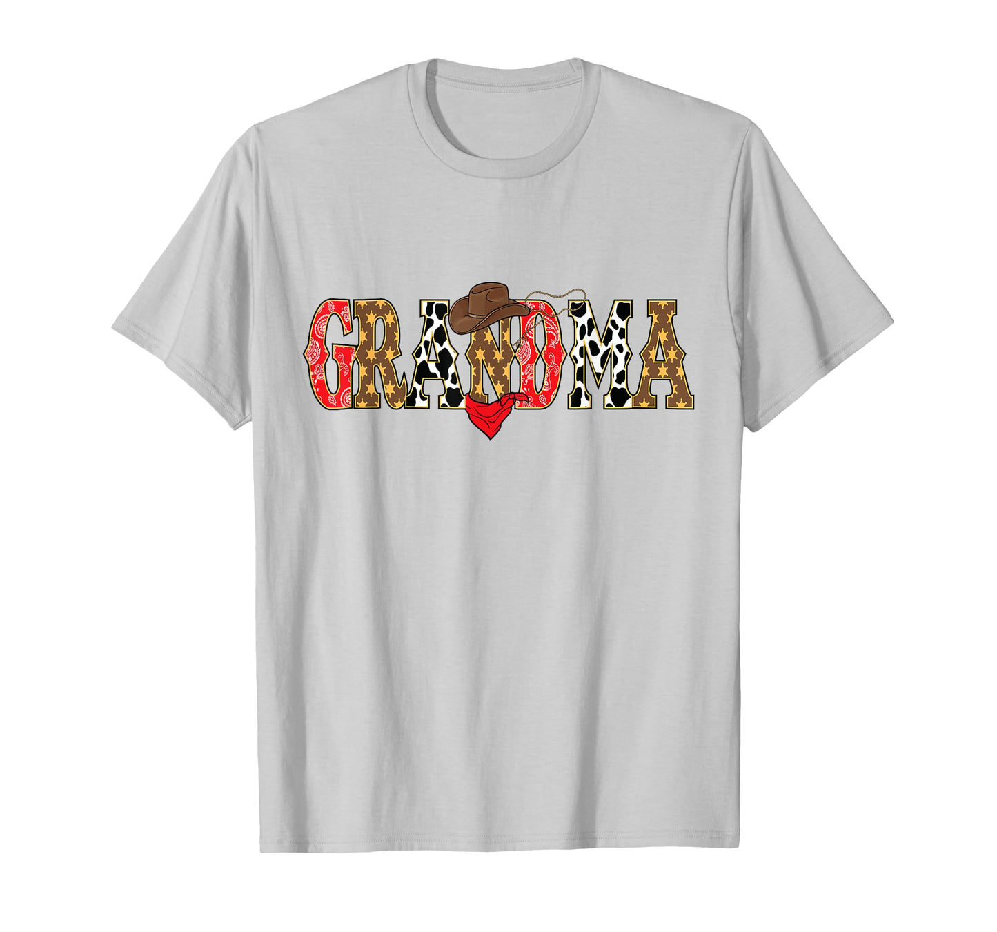 Grandma Western Family Matching Birthday Cowboy Cowgirl T-Shirt
