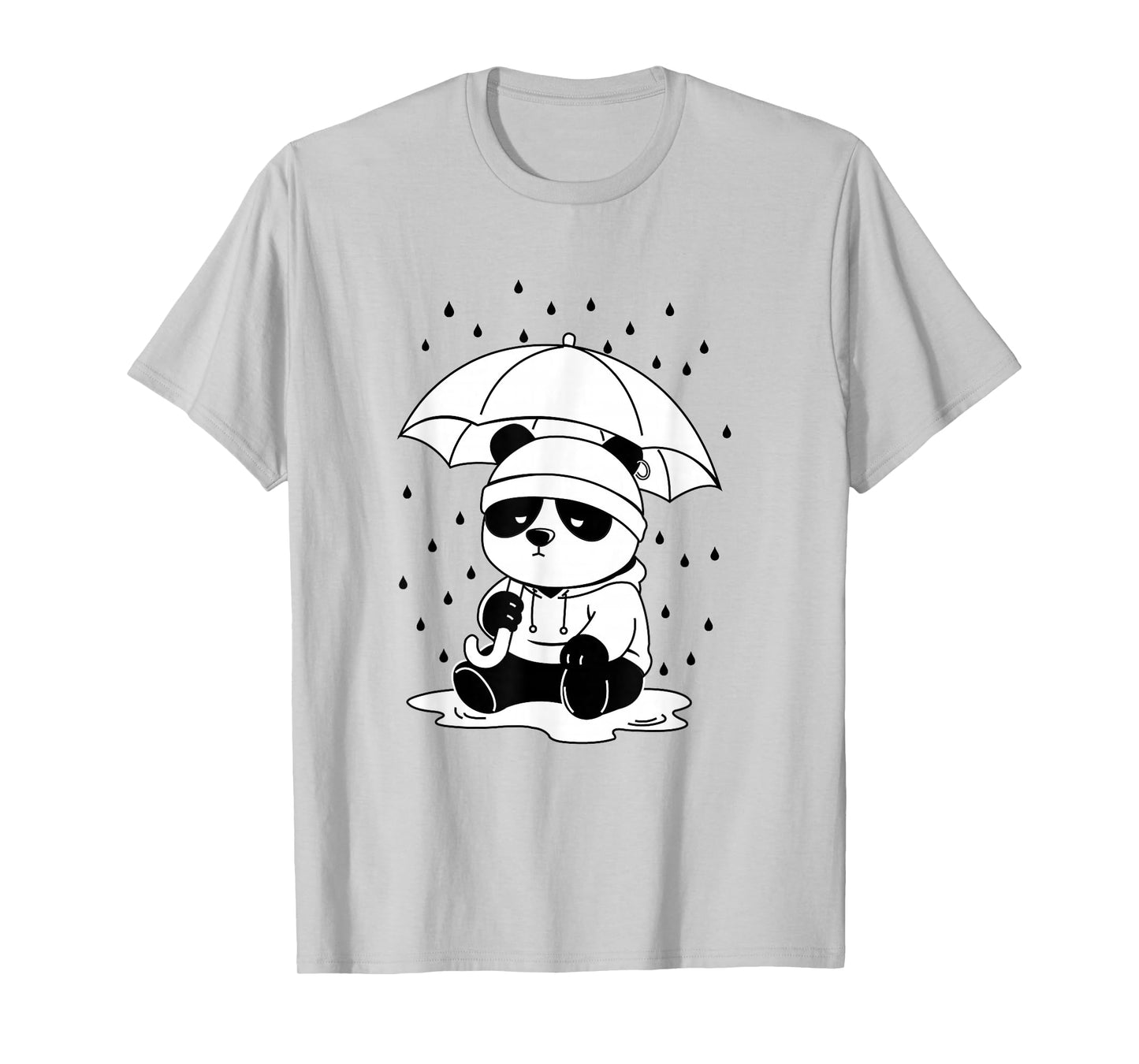 Raining Day with Panda T-Shirt
