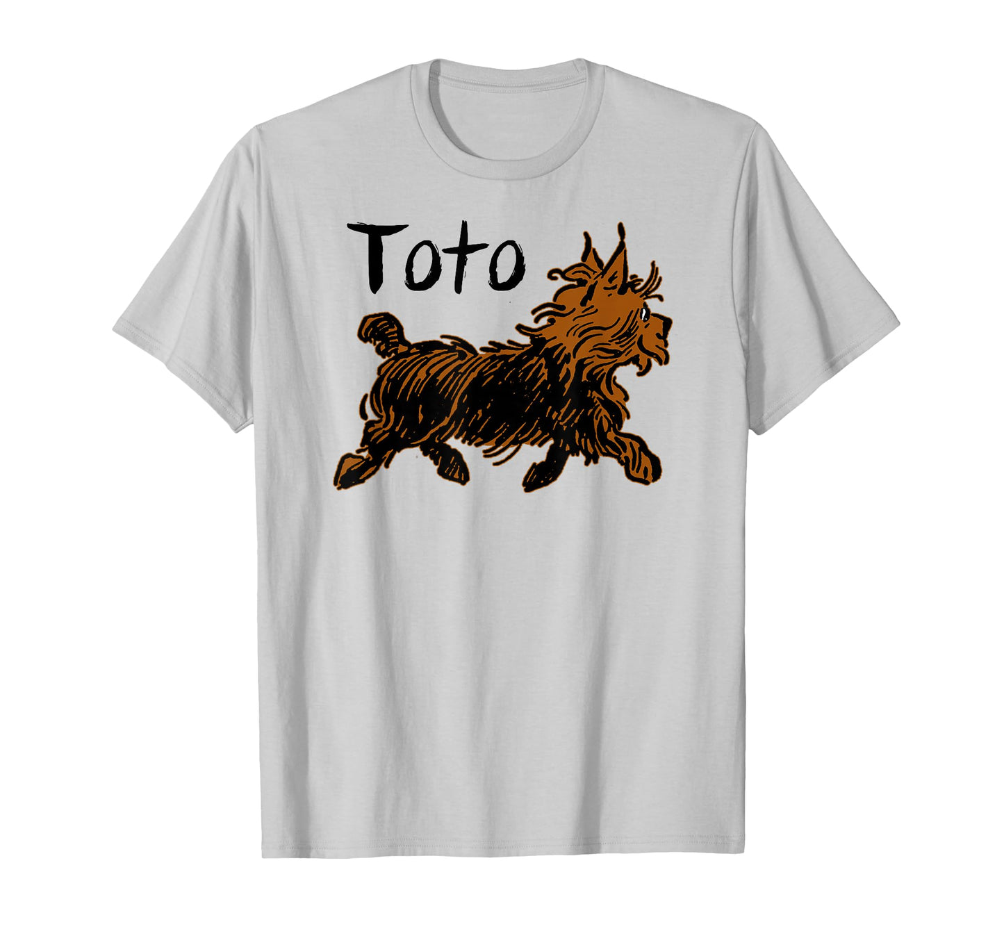 Retro Toto Wizard of OZ Dog Shirt Art Design-Funny Fairytale T-Shirt