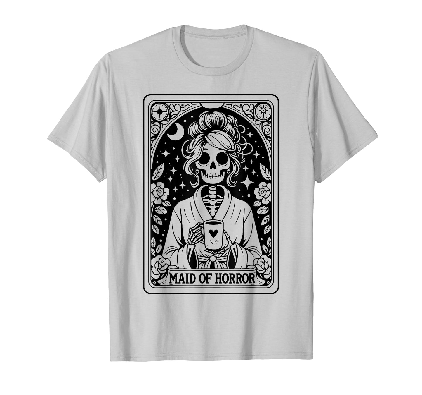 Maid Of Honor Tarot Card Coven Bride Gothic Bachelorette T-Shirt