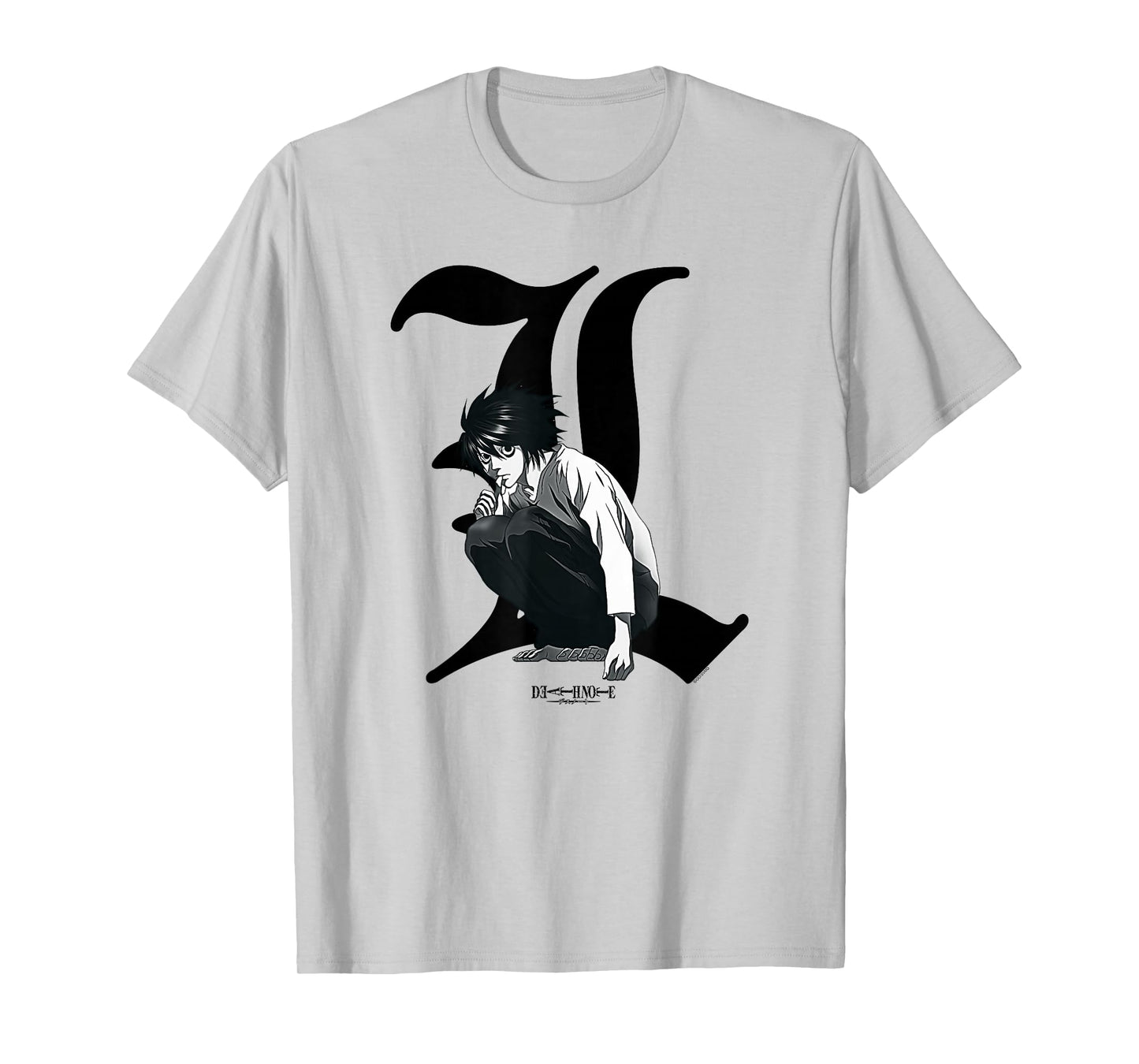 Death Note Old English L Anime T-Shirt
