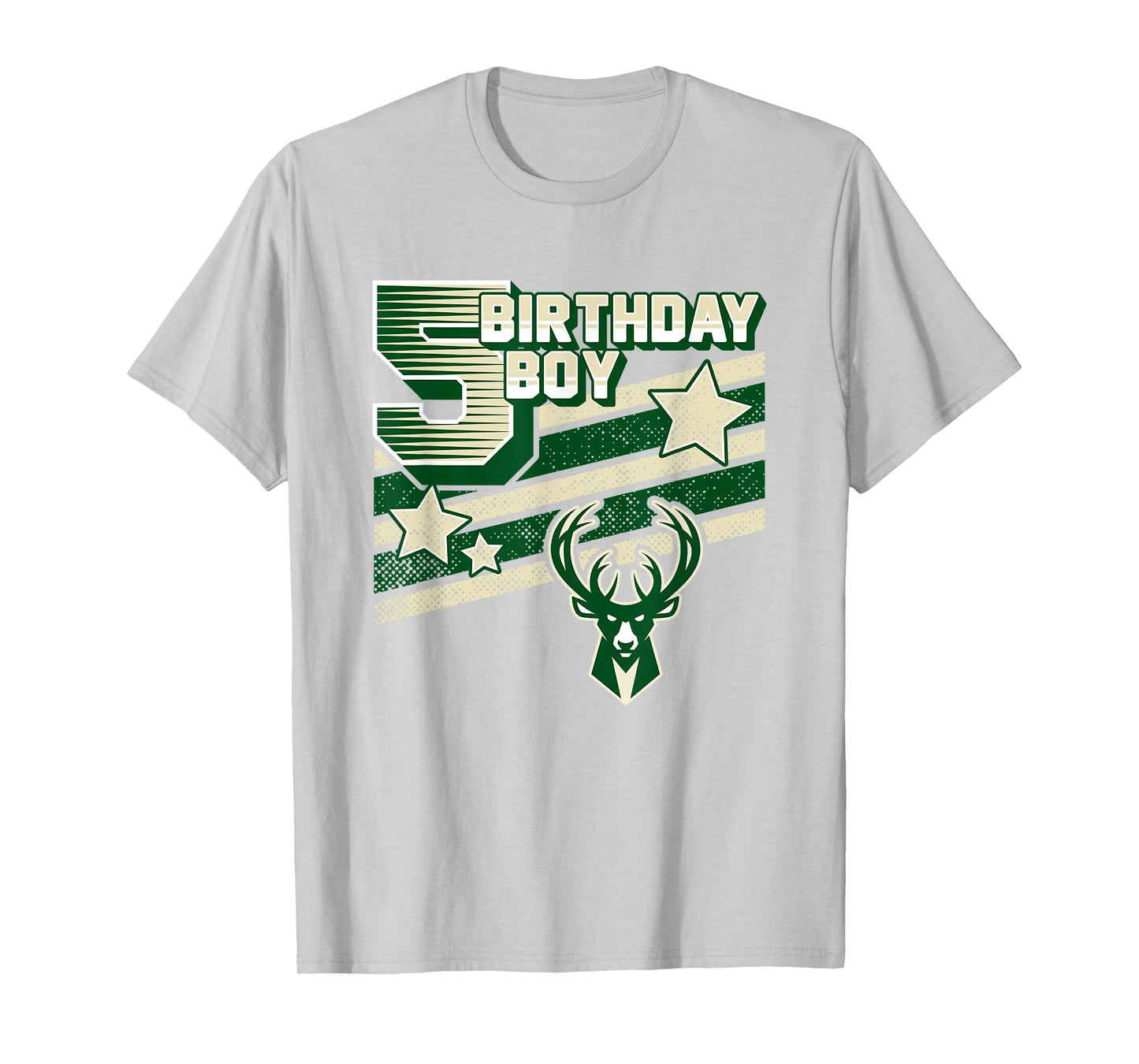 NBA Milwaukee Bucks 5th Birthday Boy T-Shirt
