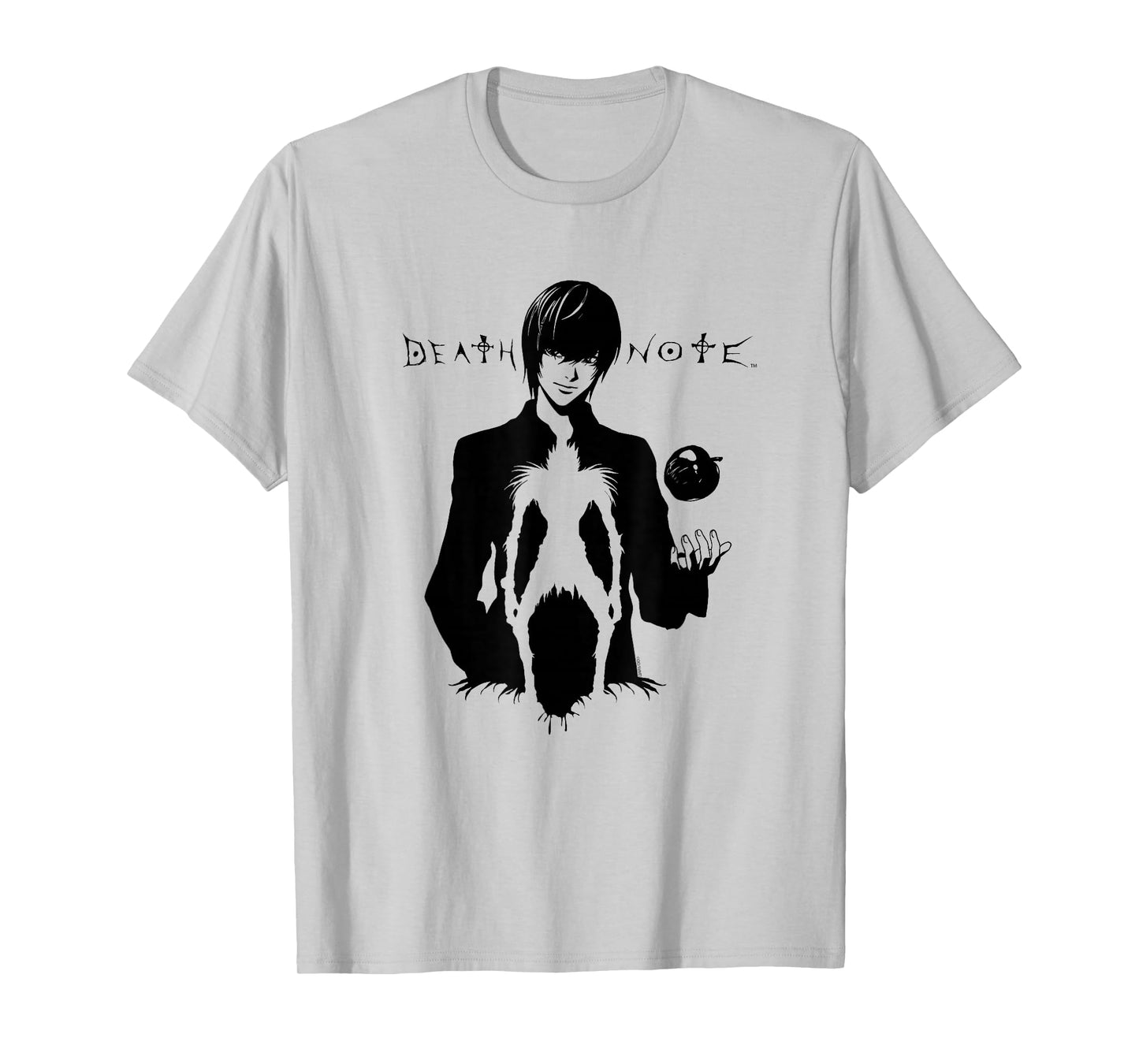 Death Note Light Silhoutte with Ryuk Anime T-Shirt