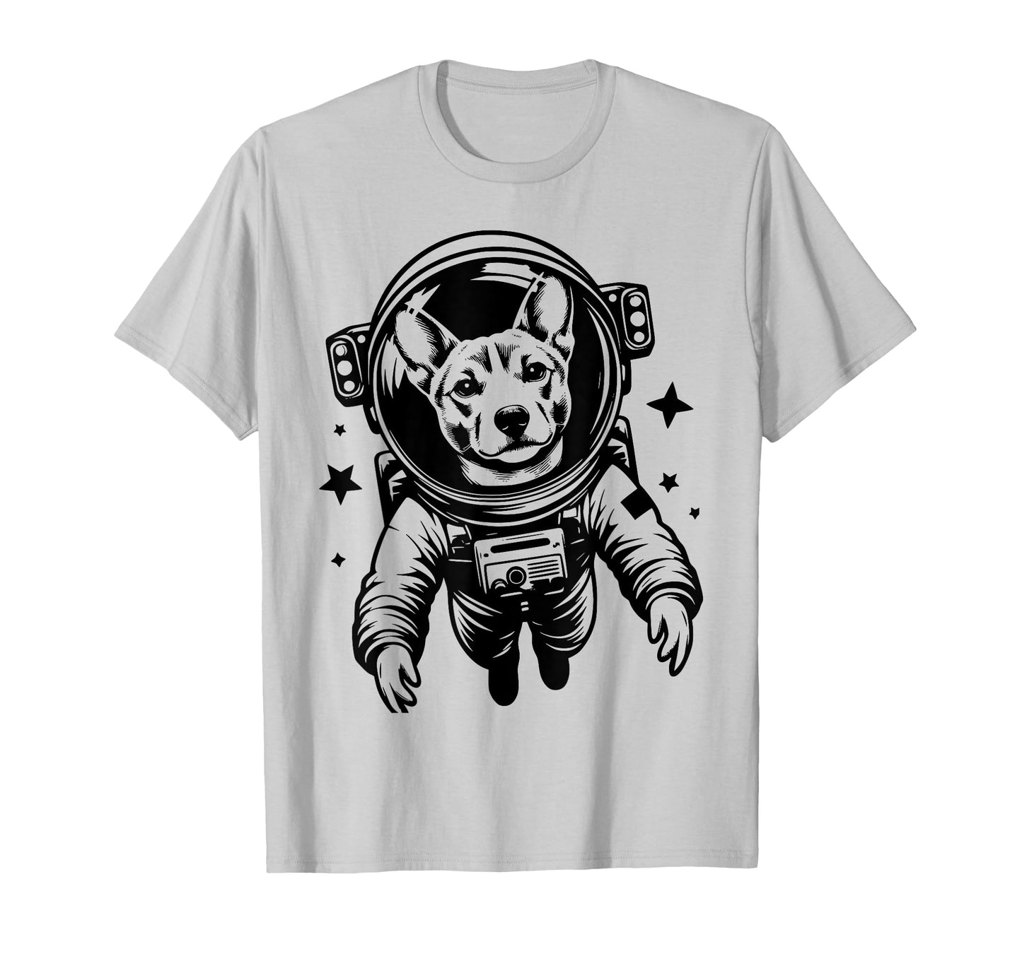 Dog Dad Mom Space - Astronaut Basenji T-Shirt for Men Women