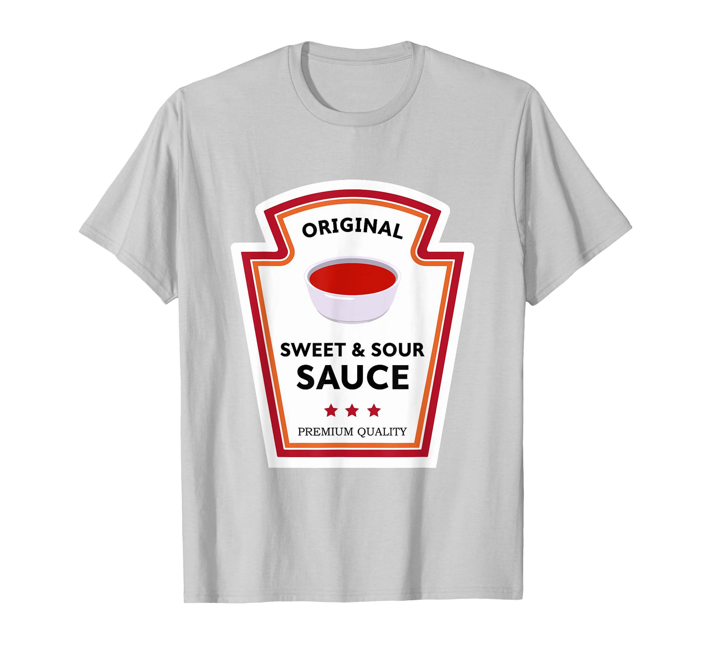 Sweet & Sour Sauce Condiment Group Costume T-Shirt