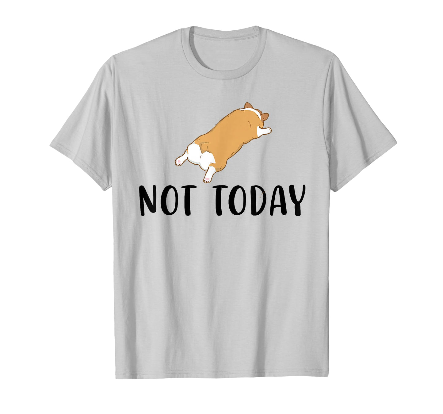 Corgi Funny Not Today Corgi Dog Lover T-Shirt