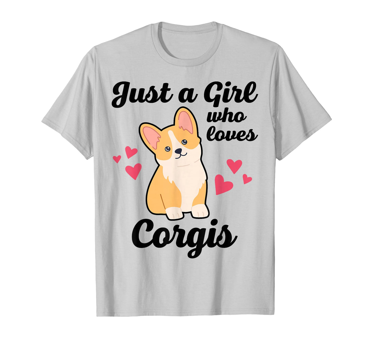 Girl Who Loves Corgi T-Shirt