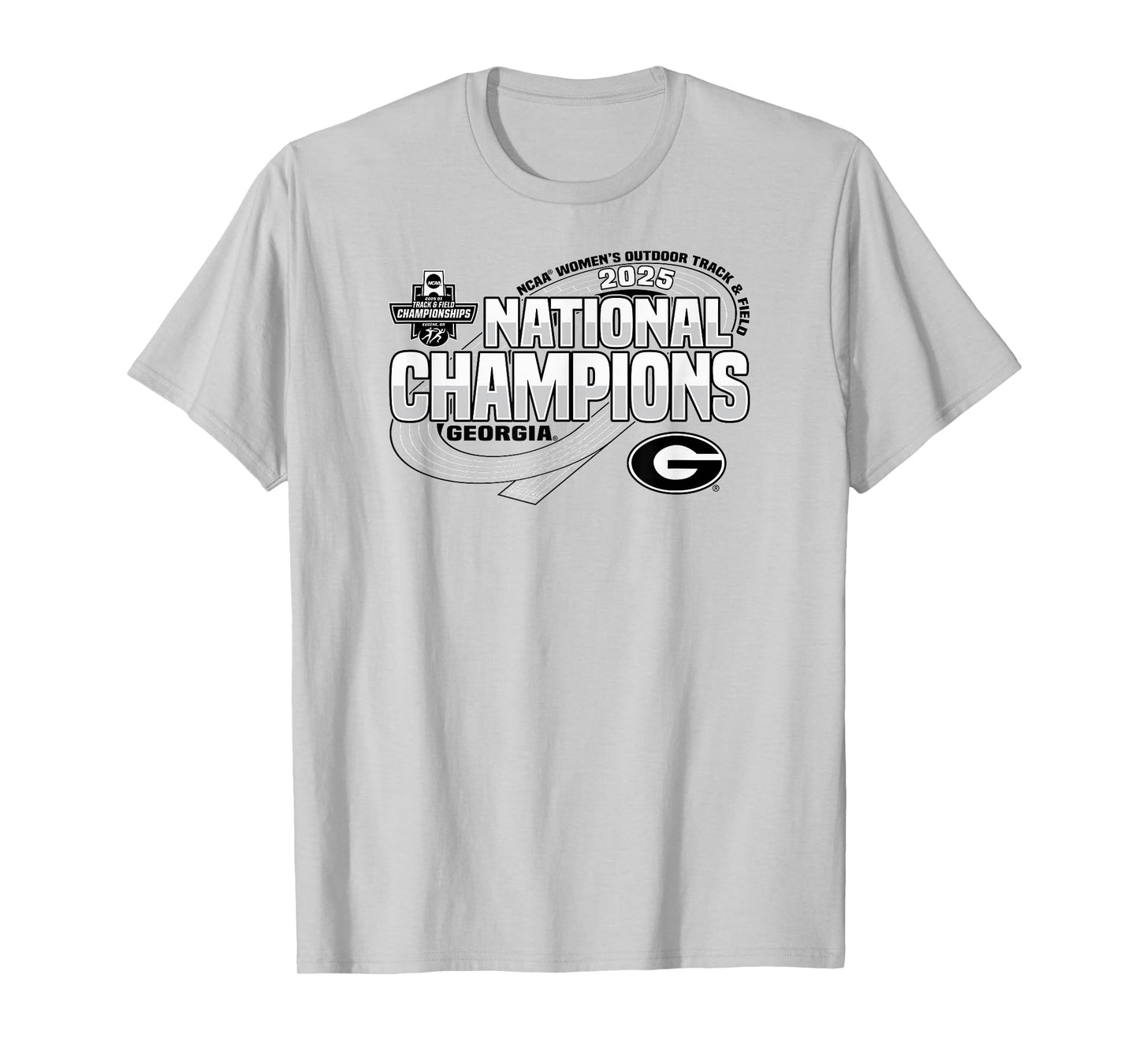 Georgia Bulldogs W Outdoor Track&Field National Champs 2025 T-Shirt