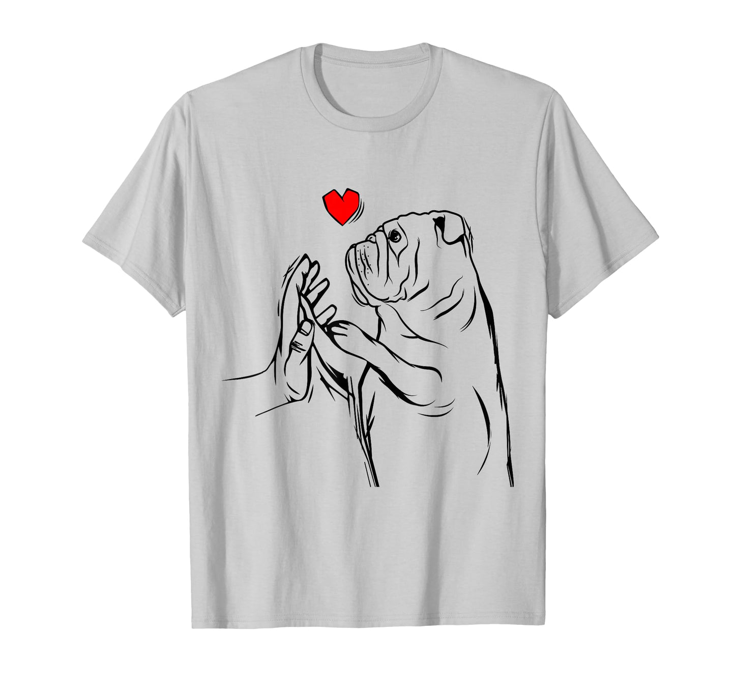 English Bulldog Love Bully Wifey Gift Idea T-Shirt