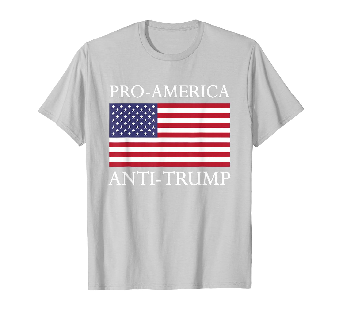 Pro-America Anti-Trump - American USA Flag Resist T-Shirt