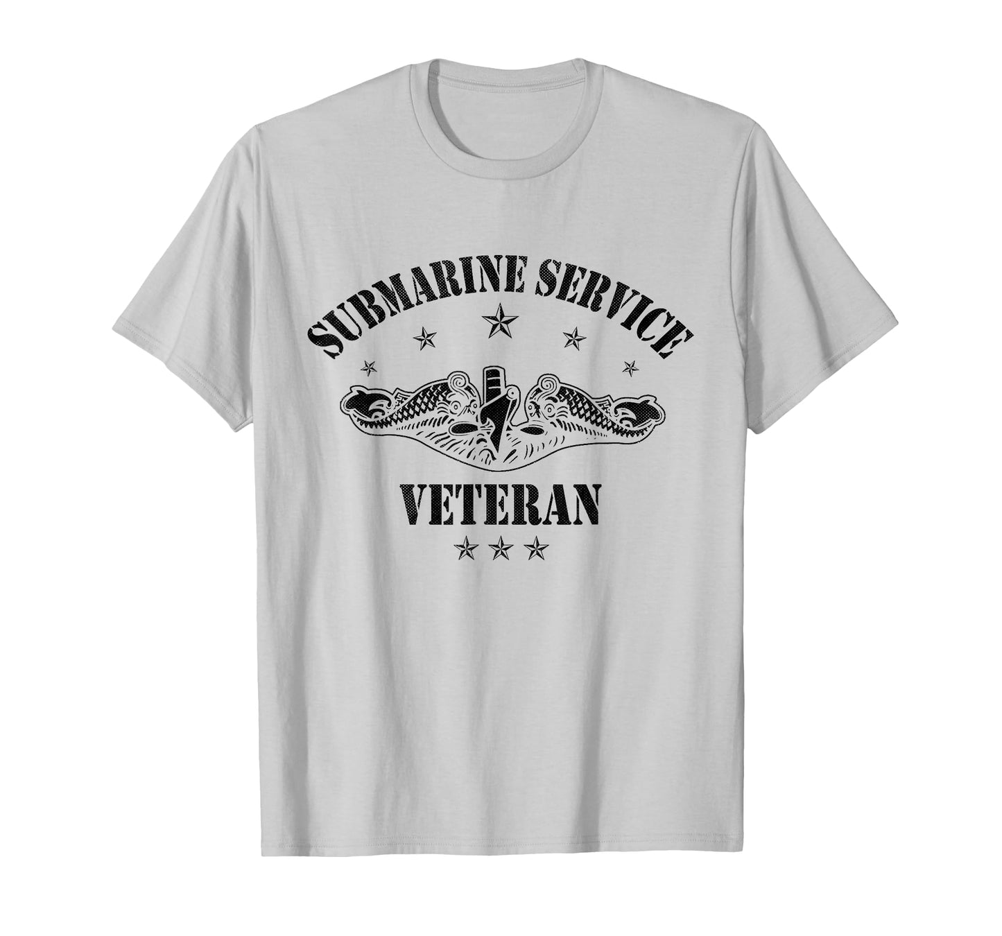 Submarine Service Veteran Submariner American Flag Vintage T-Shirt
