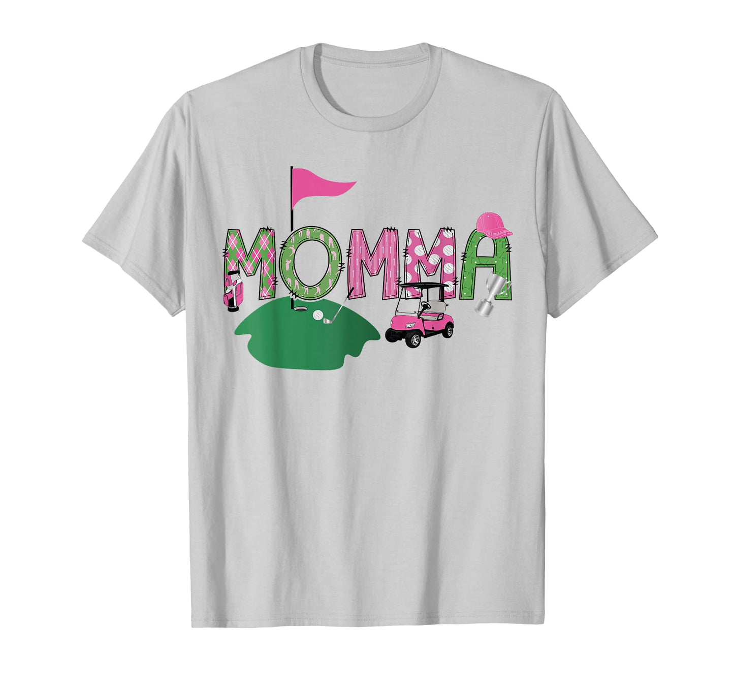 Golf Momma Hole In One Golf 1St Birthday Party T-Shirt