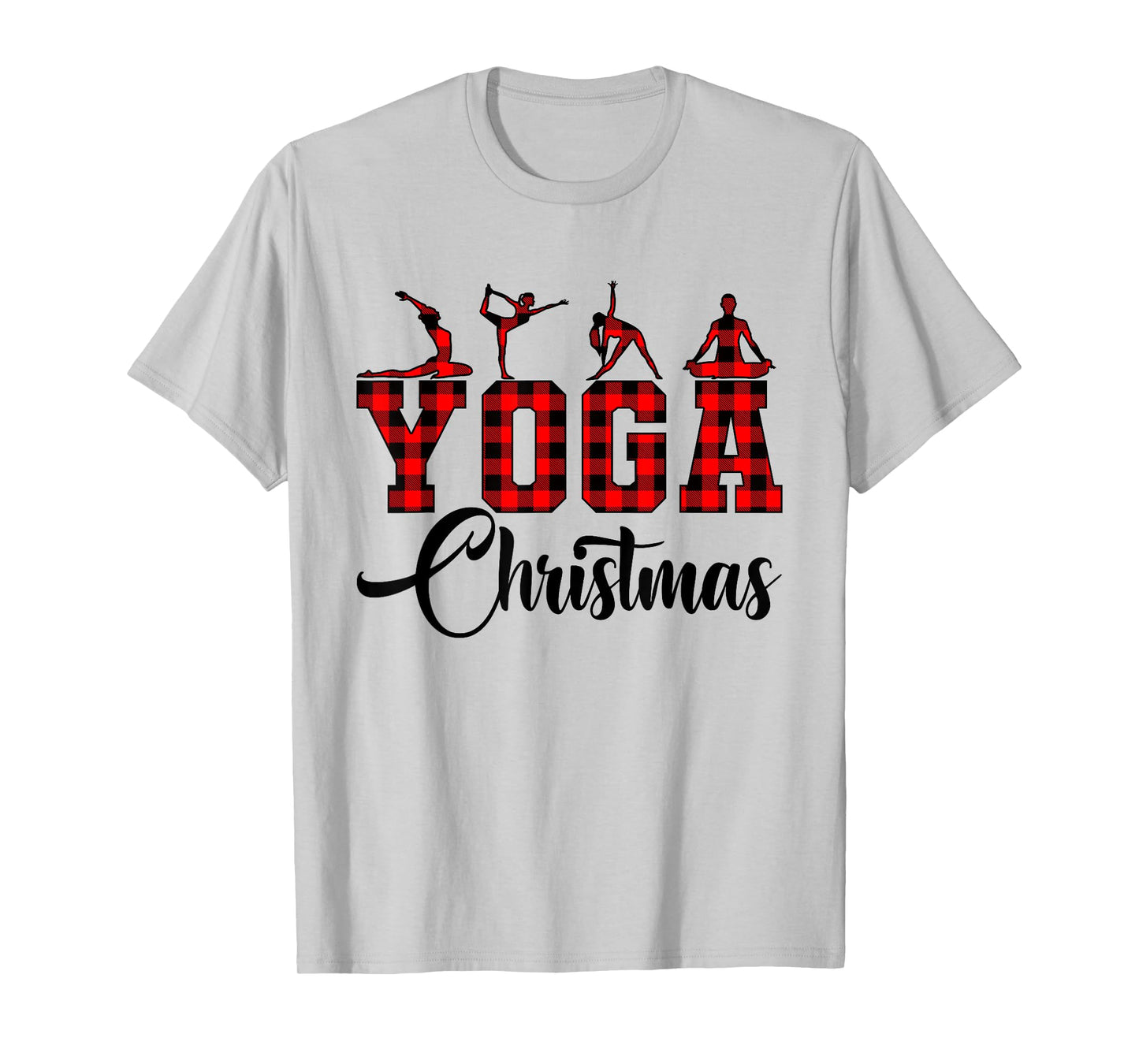Funny Christmas Santa Claus Meditating Yoga Lover Instructor T-Shirt
