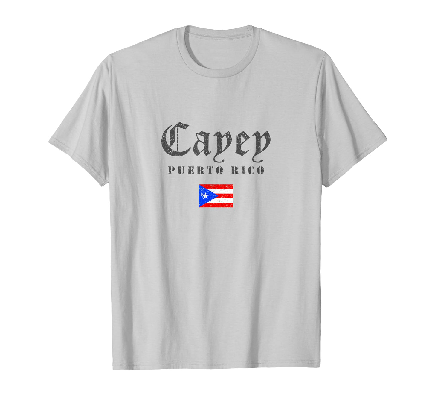 Vintage Cayey Puerto Rico Flag Pride Home Root Travel T-Shirt