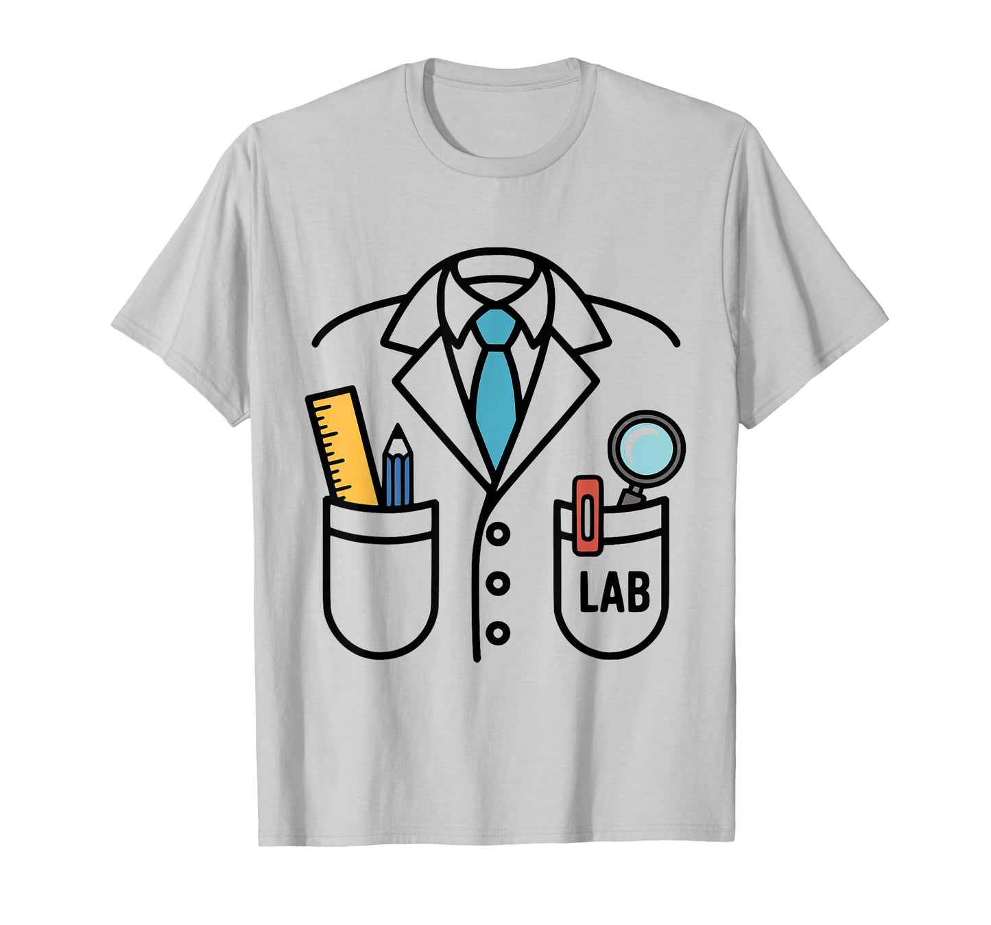 Future Scientist Halloween Costume Cute Chemist Kids Science T-Shirt