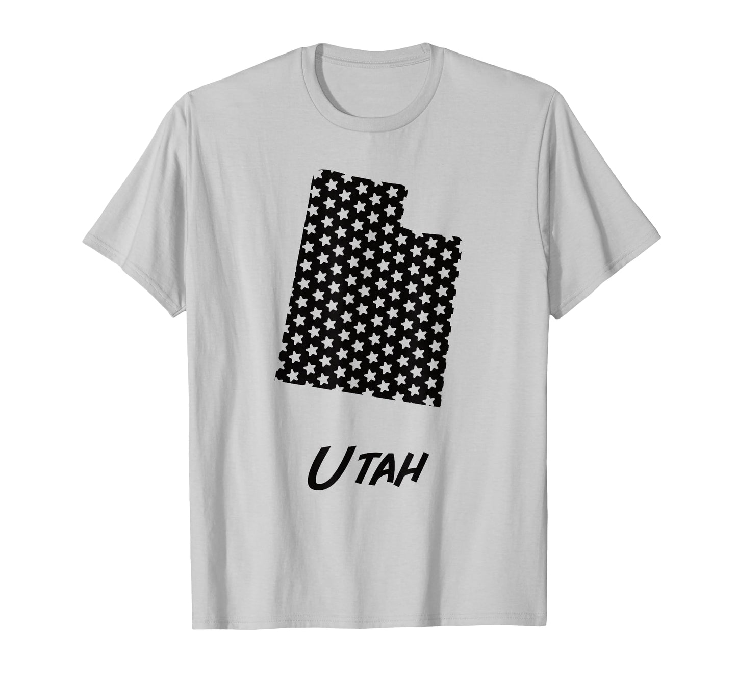 Utah USA State Outline Stars Vintage Retro Design T-Shirt