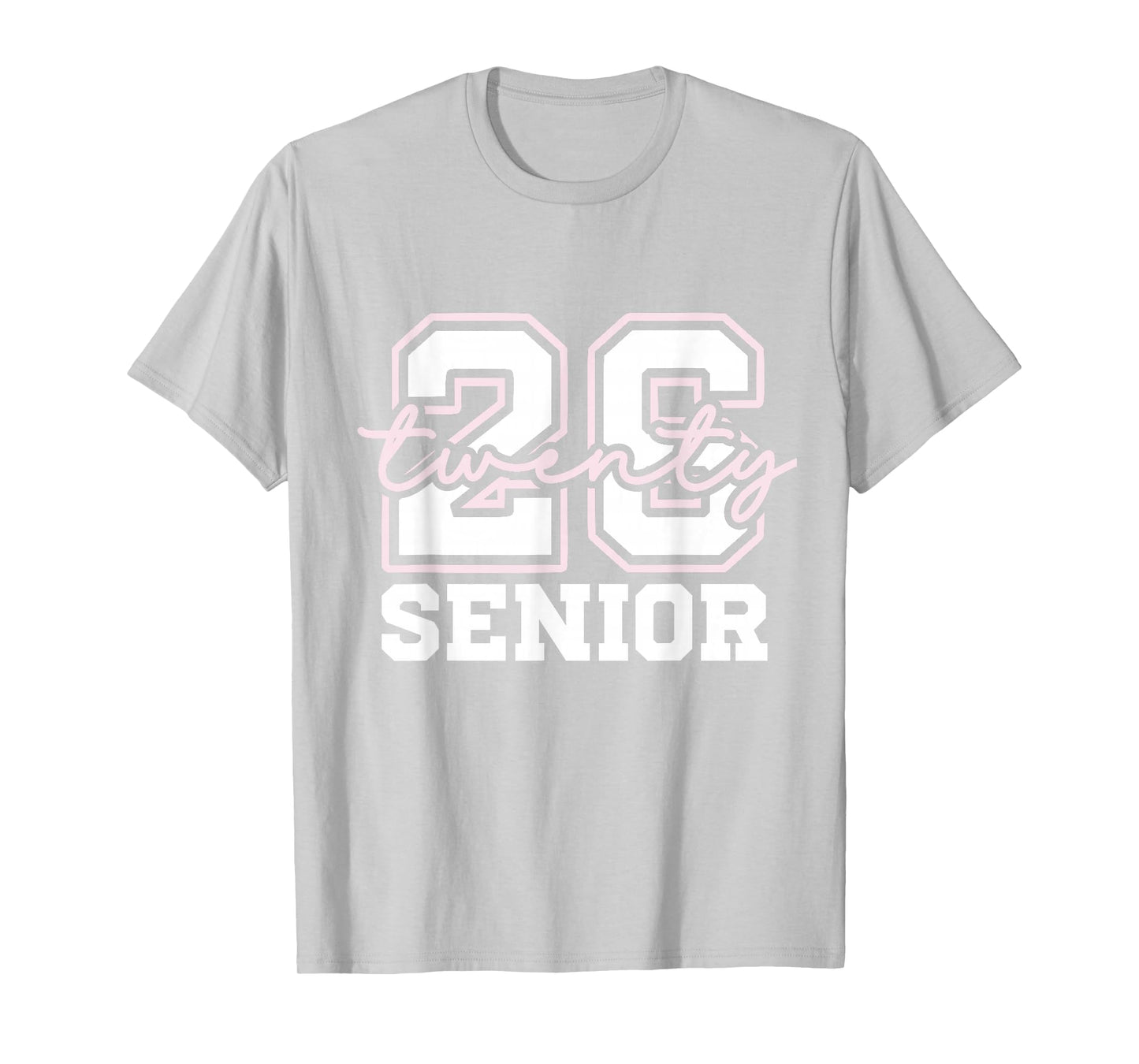 Pink Class of 2026 Girls Senior School Graduate Seniors T-Shirt